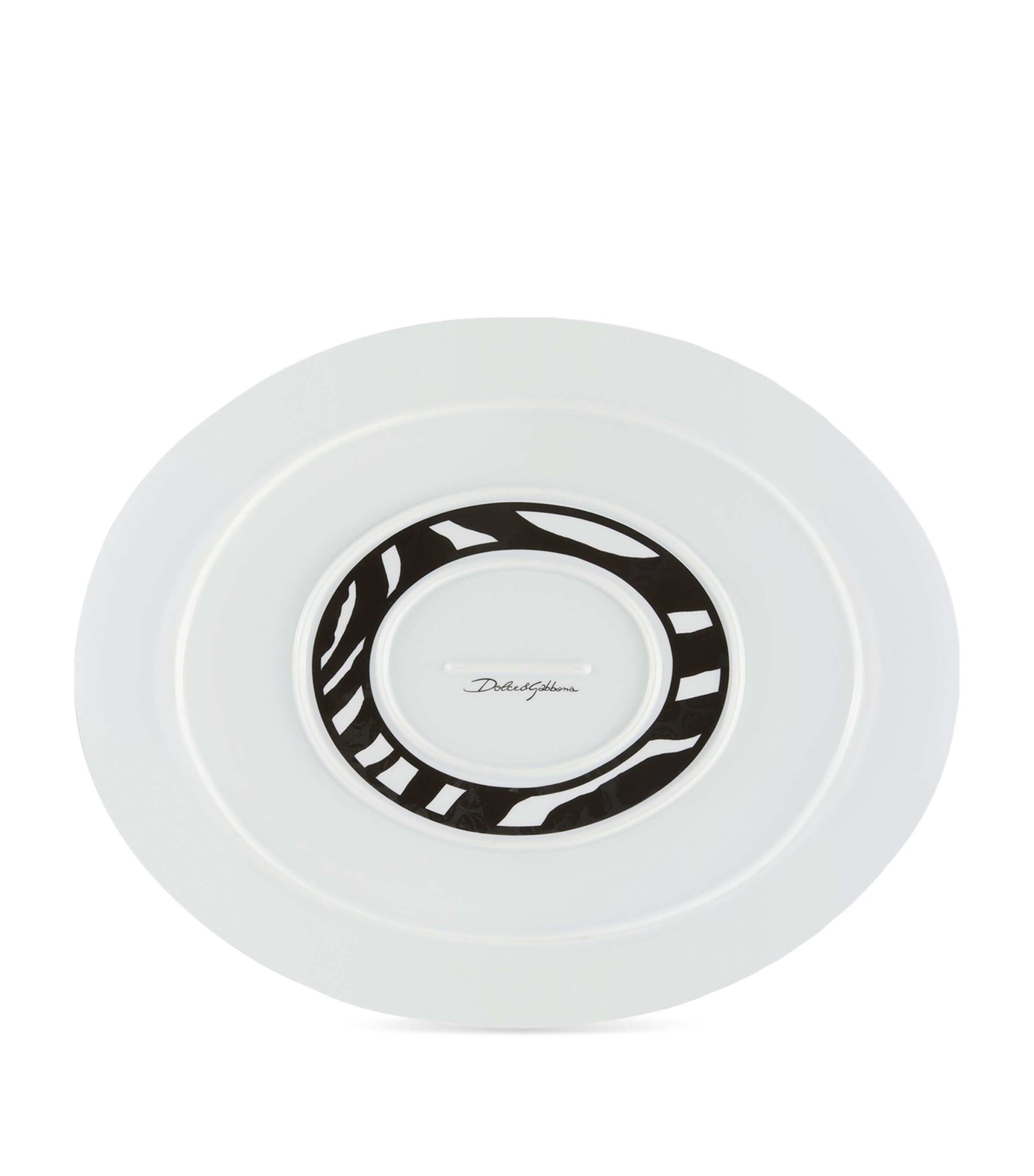 Dolce&Gabbana Casa Porcelain Zebra Serving Plate (45.5cm) Zebra F Do Ner Image 3