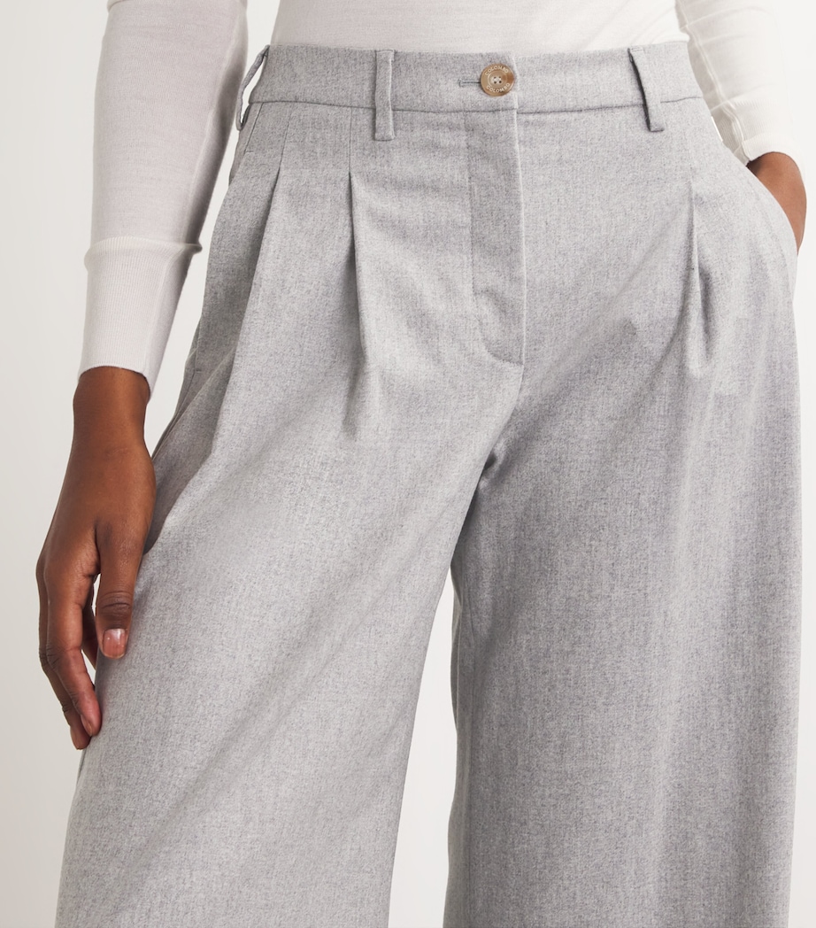 Wool-Blend Trousers 461 GRIGIO Image 6