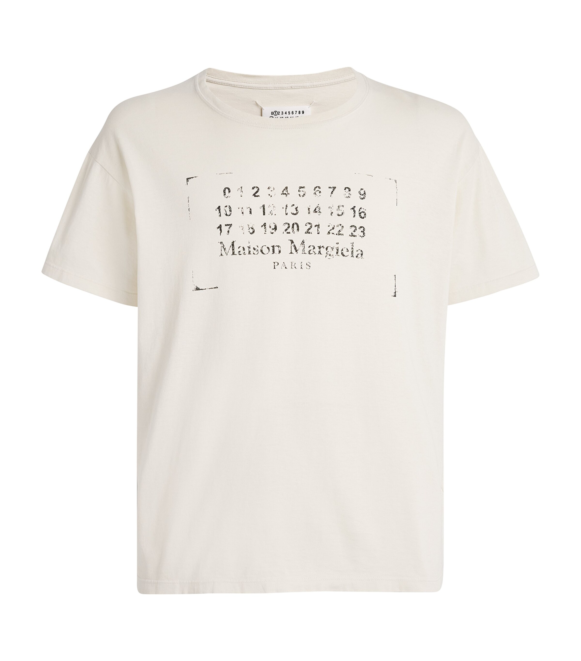 【関税&送料込】Maison Margiela White Cotton Blend T-Shirt Maison Margiela T-Shirt, XL