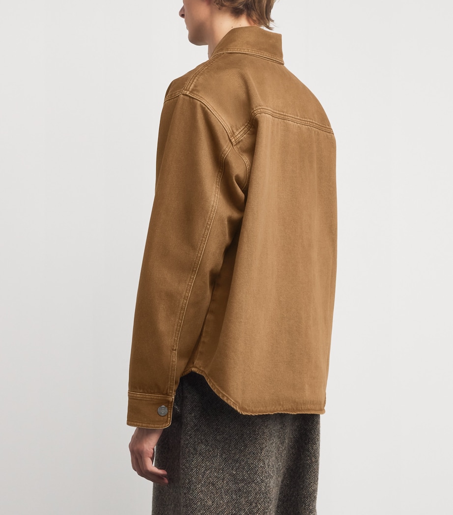 Cotton Ami de Coeur Overshirt 216 - NOISETTE Image 4