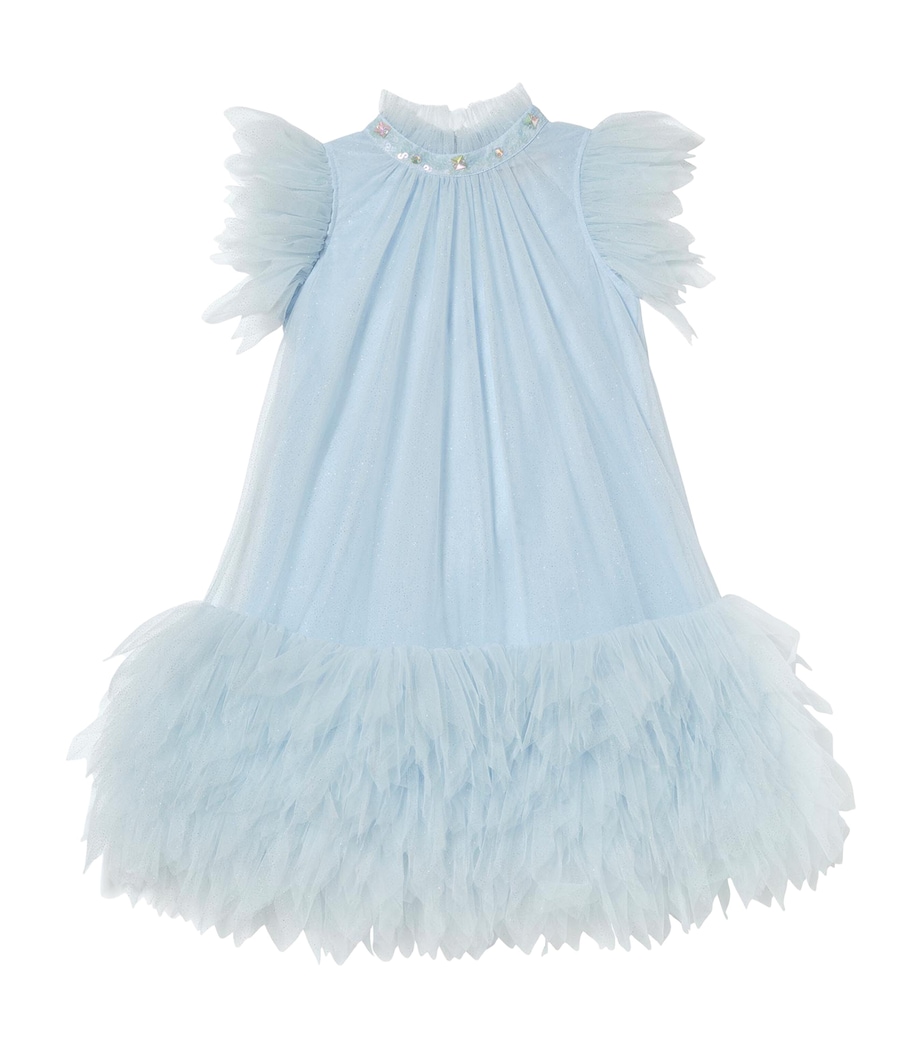 Tutu Du Monde Tulle Dahlia Dress (2-11 Years) Illusion Blue Image 1