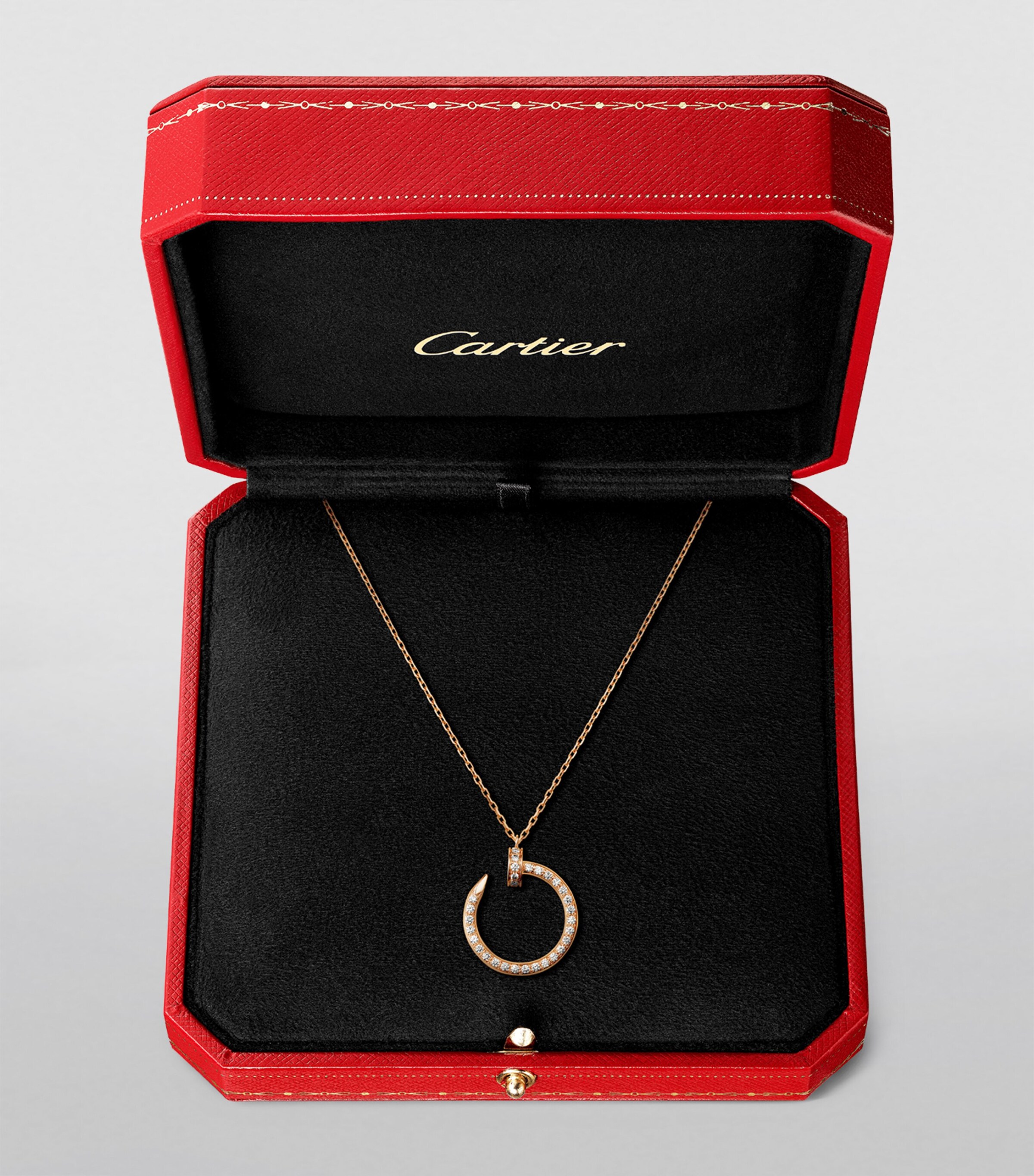 Rose Gold and Diamond Juste un Clou Necklace ROSE GOLD Image 9