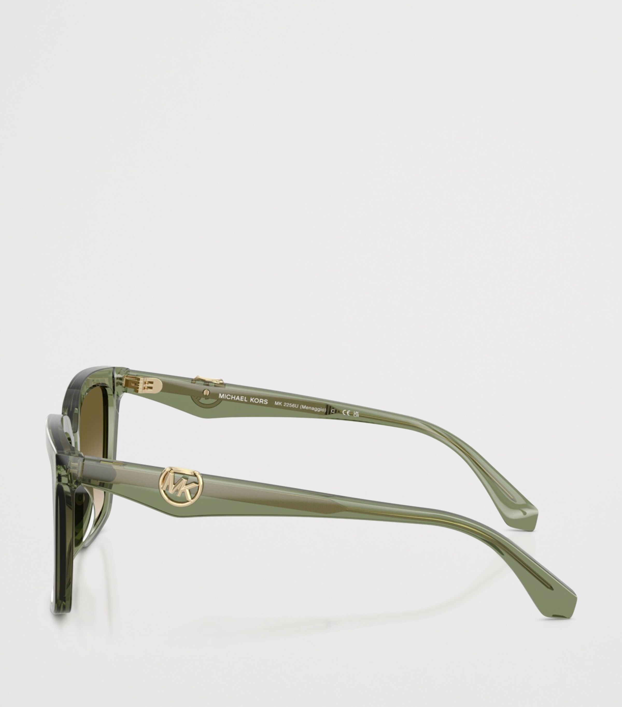 Michael Kors Menaggio Square Sunglasses Green Image 3