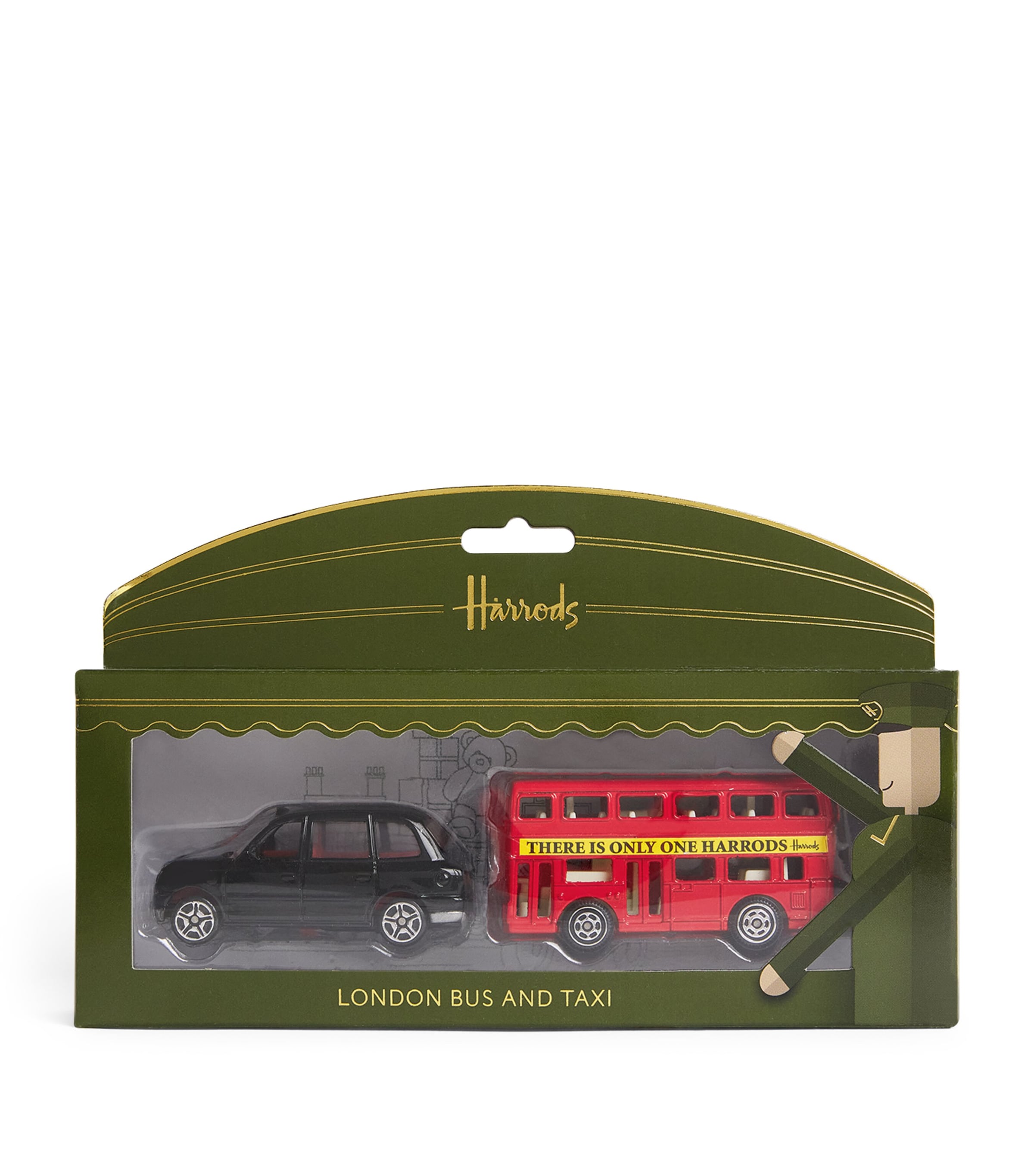 Harrods London Bus and Taxi Set Image 1
