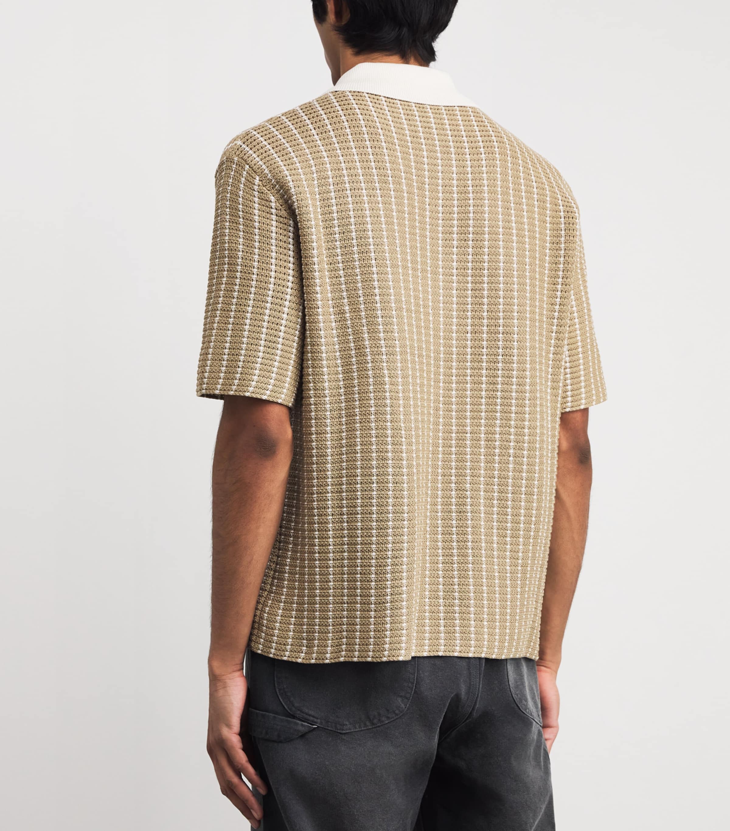 Knitted Polo Shirt 291 DEER Image 4