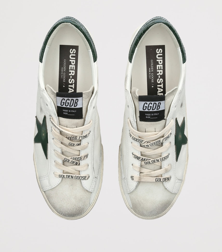 Leather Super-Star Sneakers GREEN OTH Image 4