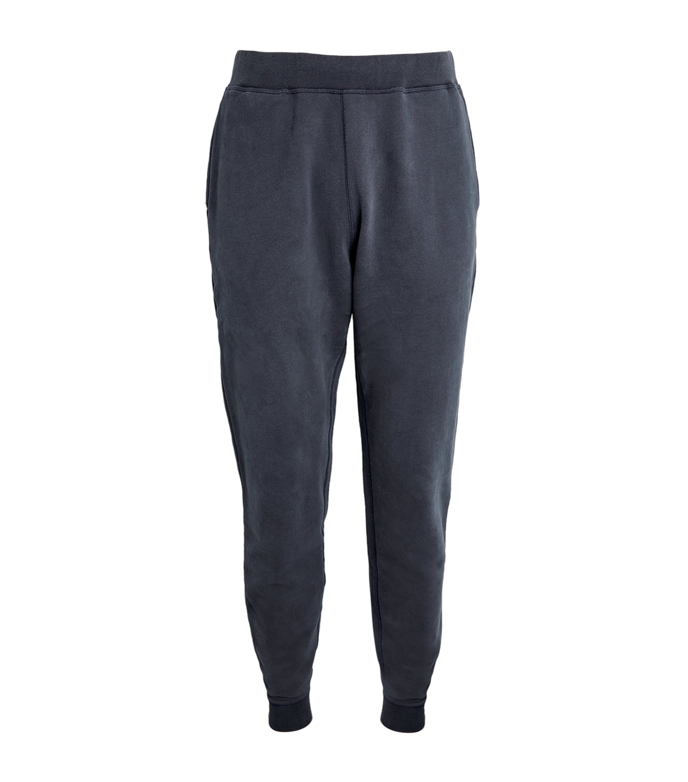 Shop Sunspel Loopback Sweatpants In Navy