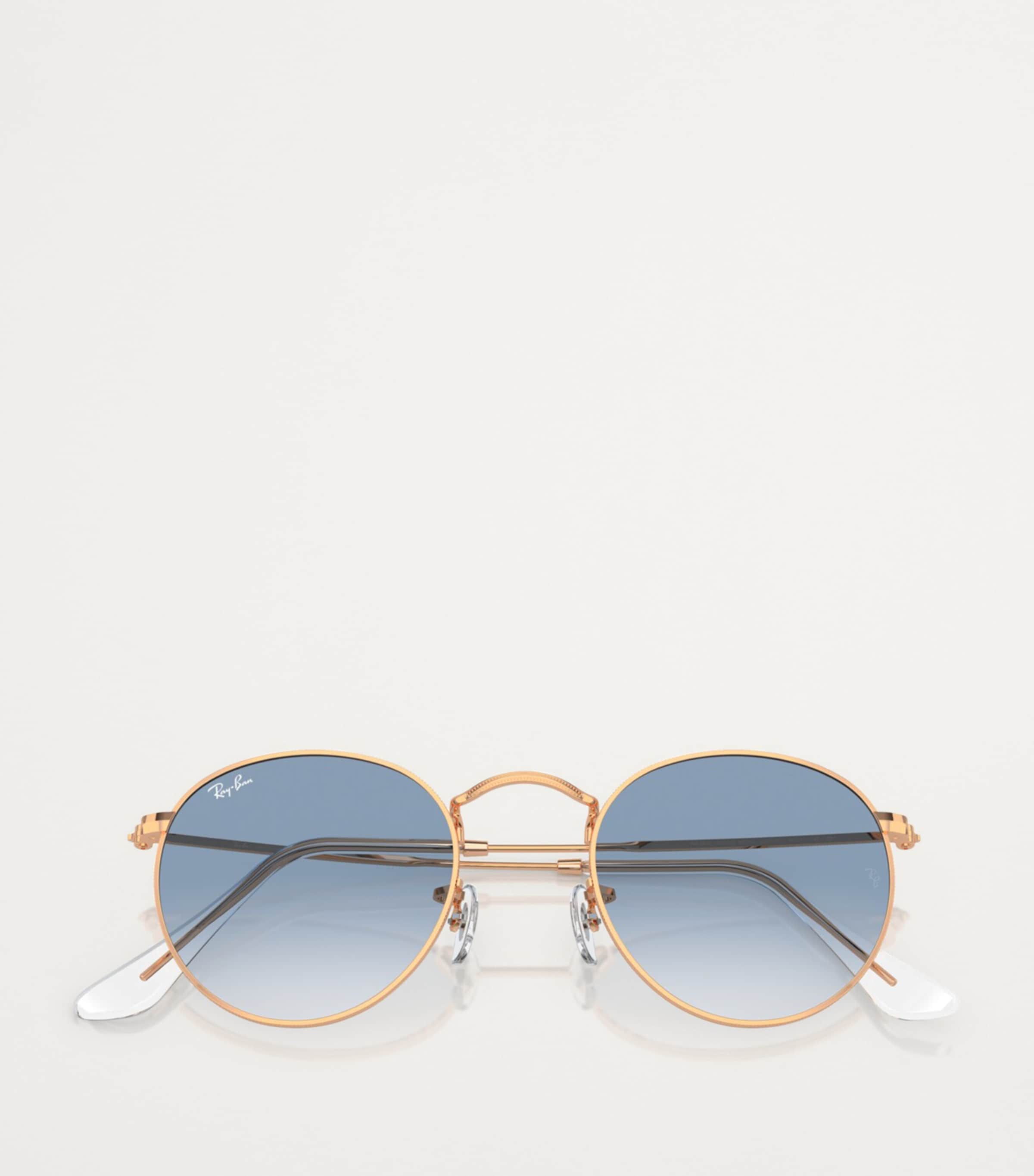 RB3447 Round Metal Sunglasses 92023F Image 5