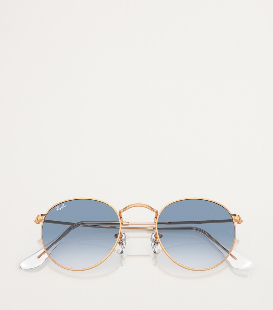 RB3447 Round Metal Sunglasses 92023F Image 5