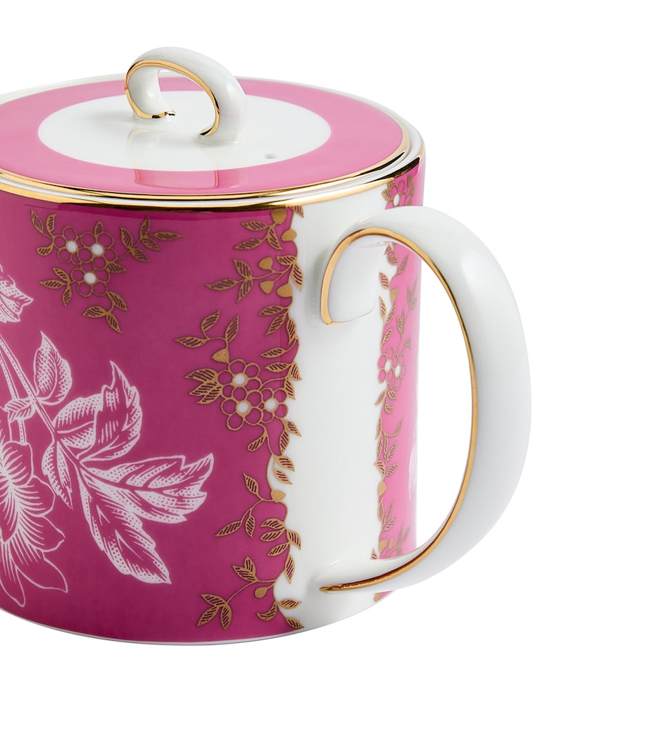 Wonderlust Pink Tonquin Teapot (500ml) PINK Image 4