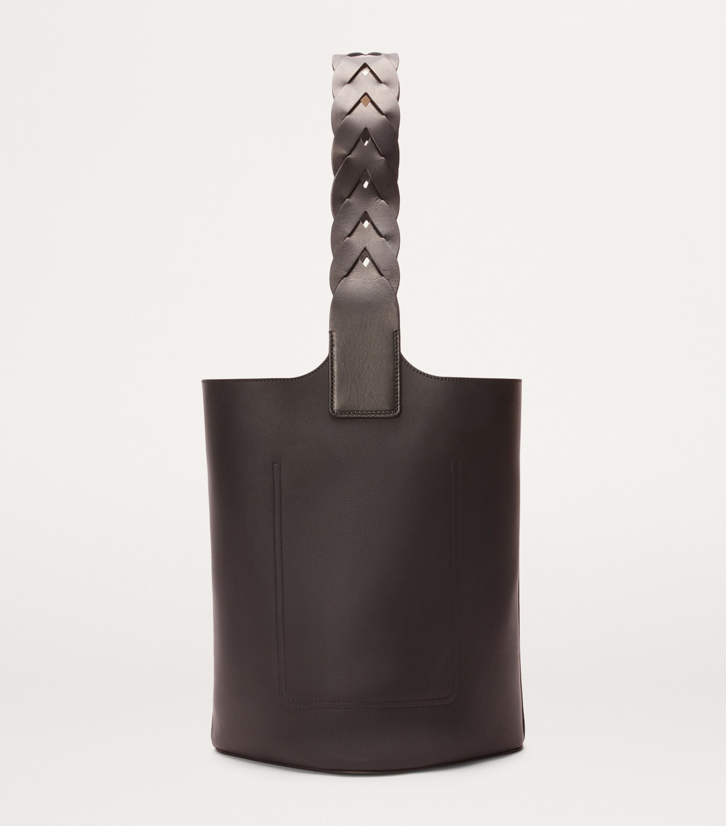 ショルダーバッグ・ポシェット LOEWE 'Pebble Medium' bucket bag Gray Loewe Pebble Medium Leather Bucket bag - Grey - One Size Loewe
