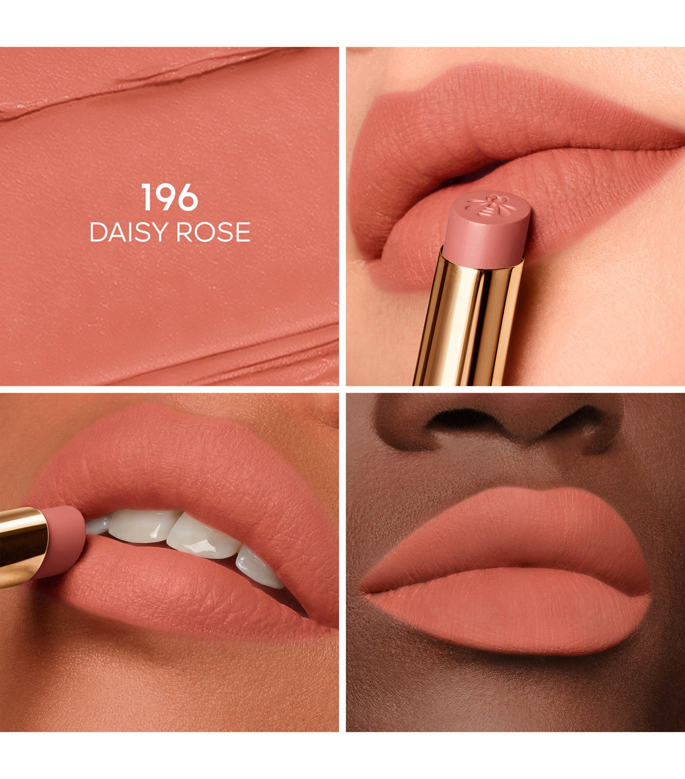 Guerlain KissKiss Honey-Infused Intense Lipstick - Refill Daisy Rose Image 2