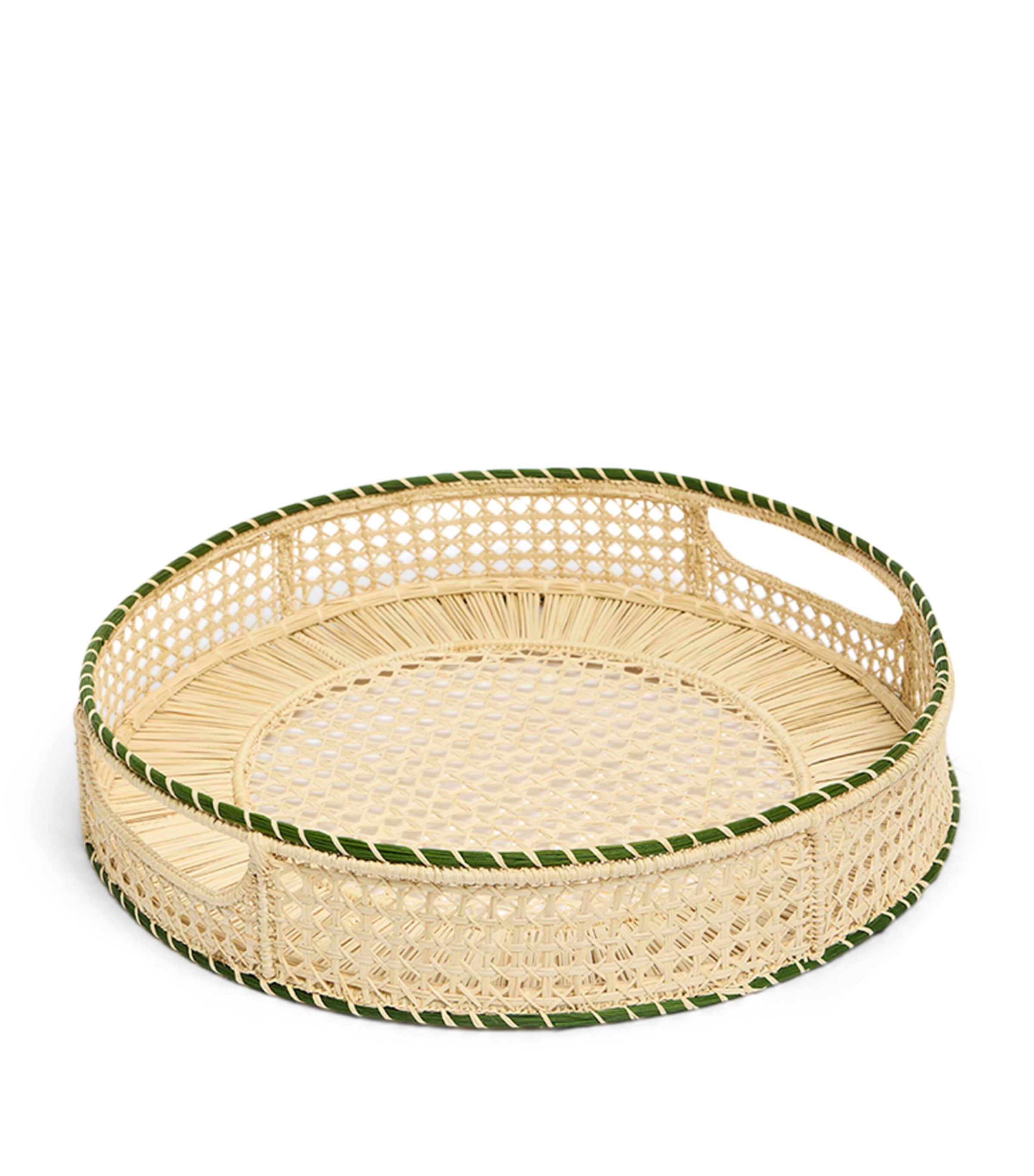 Raffia Tray (36.5cm)
