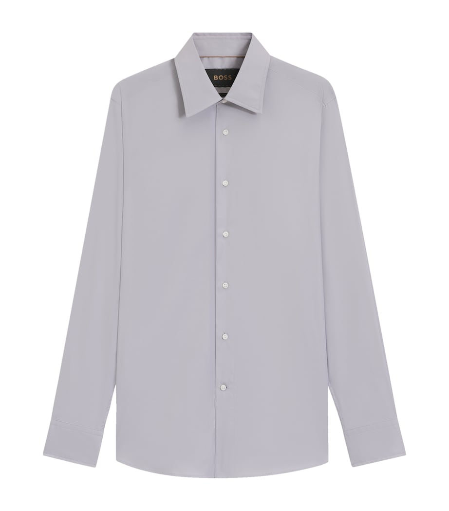 Cotton-Blend Slim-Fit Shirt 255 Image 1