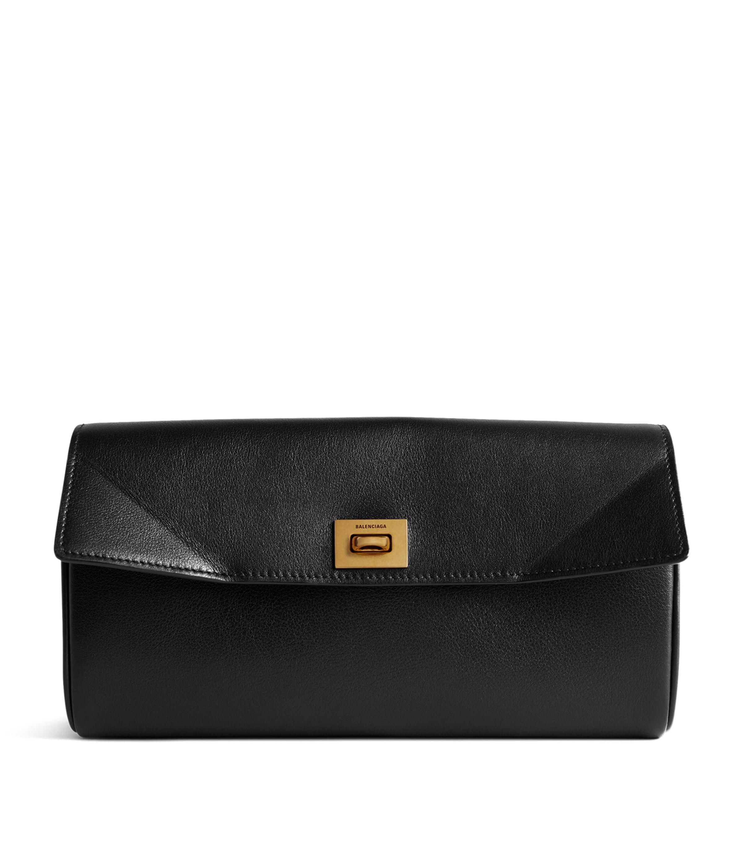 Balenciaga Rodeo Continental Wallet In Black