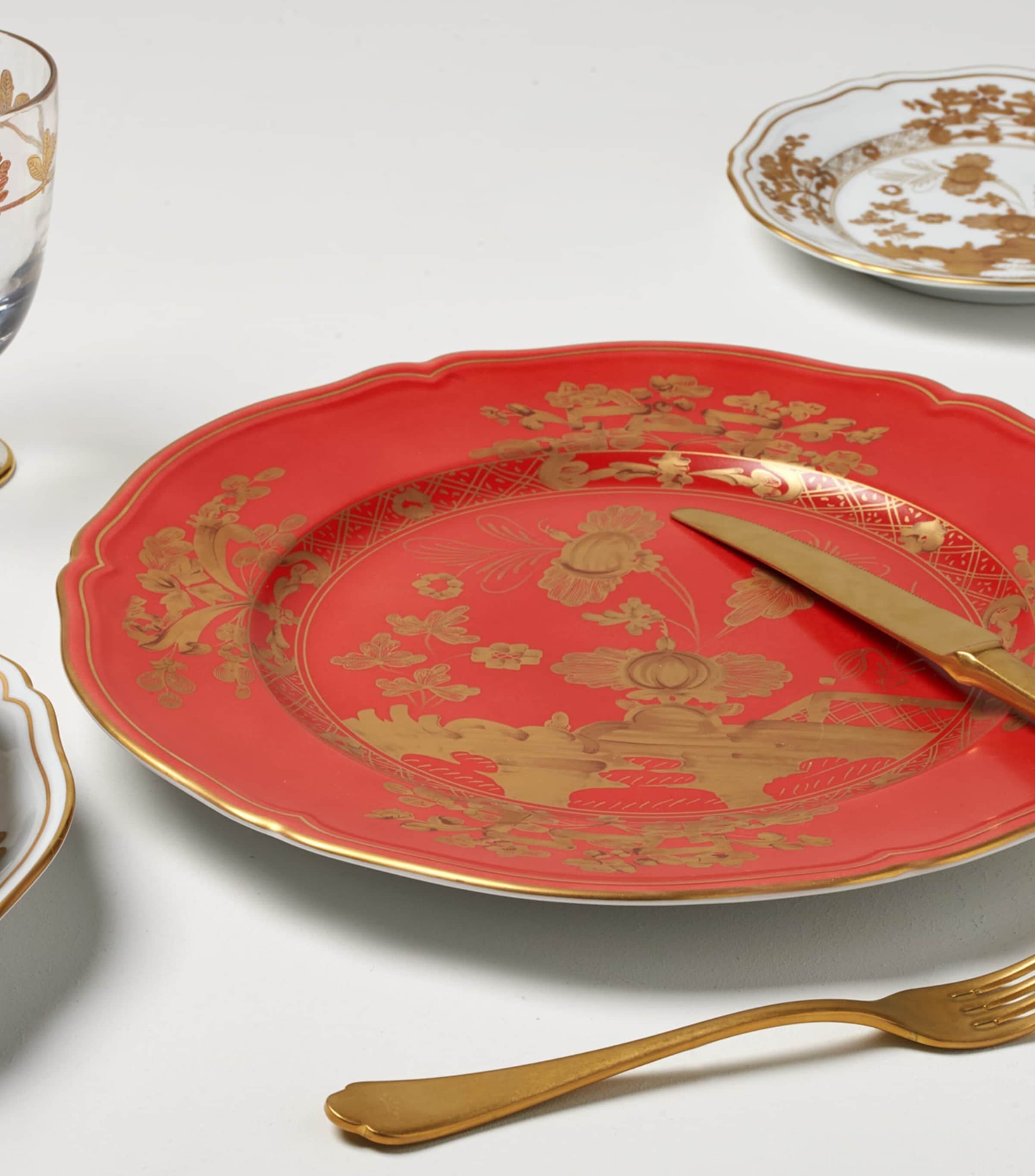 GINORI 1735 Oriente Italiano Rubrum Charger Plate (31cm) Image 3