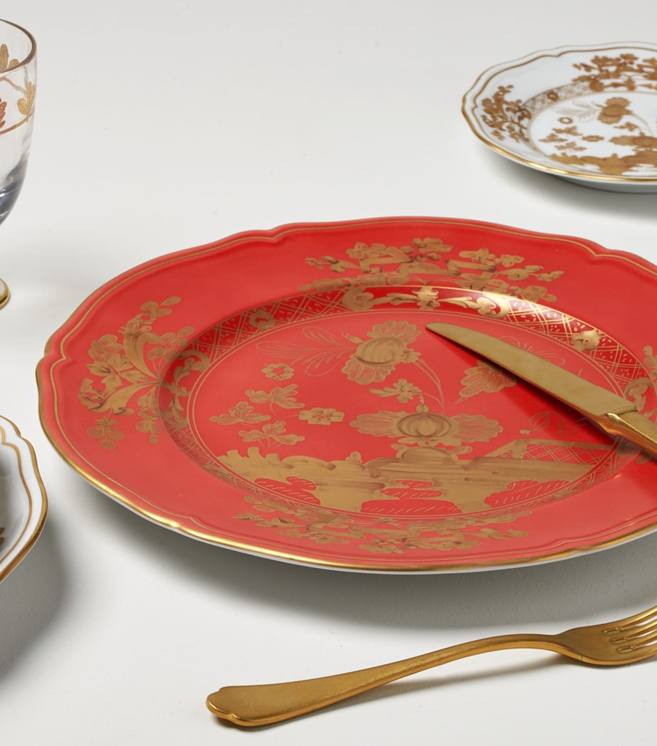 GINORI 1735 Oriente Italiano Rubrum Charger Plate (31cm) Image 3