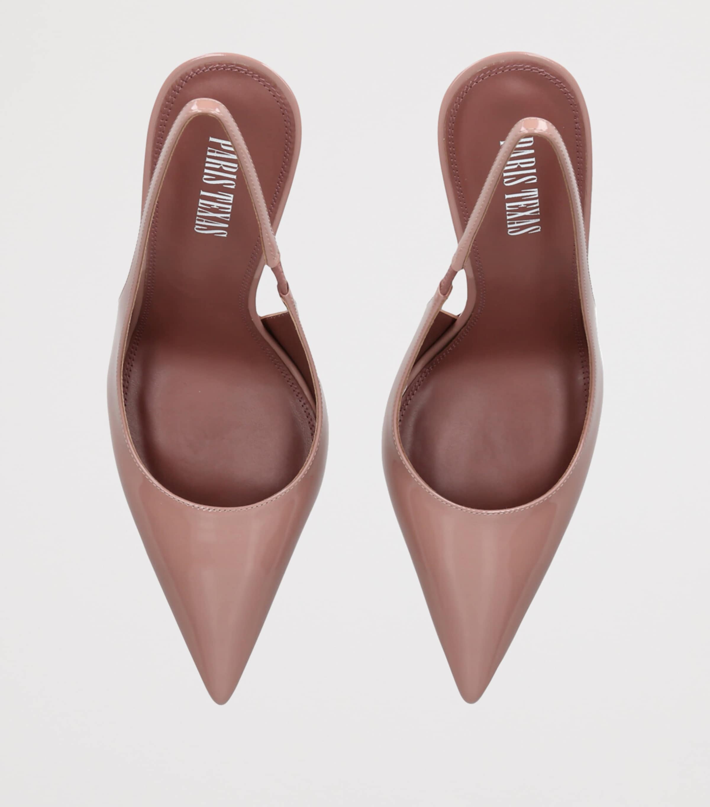 Paris Texas Patent Leather Lidia Slingback Pumps 105 Blush Image 4