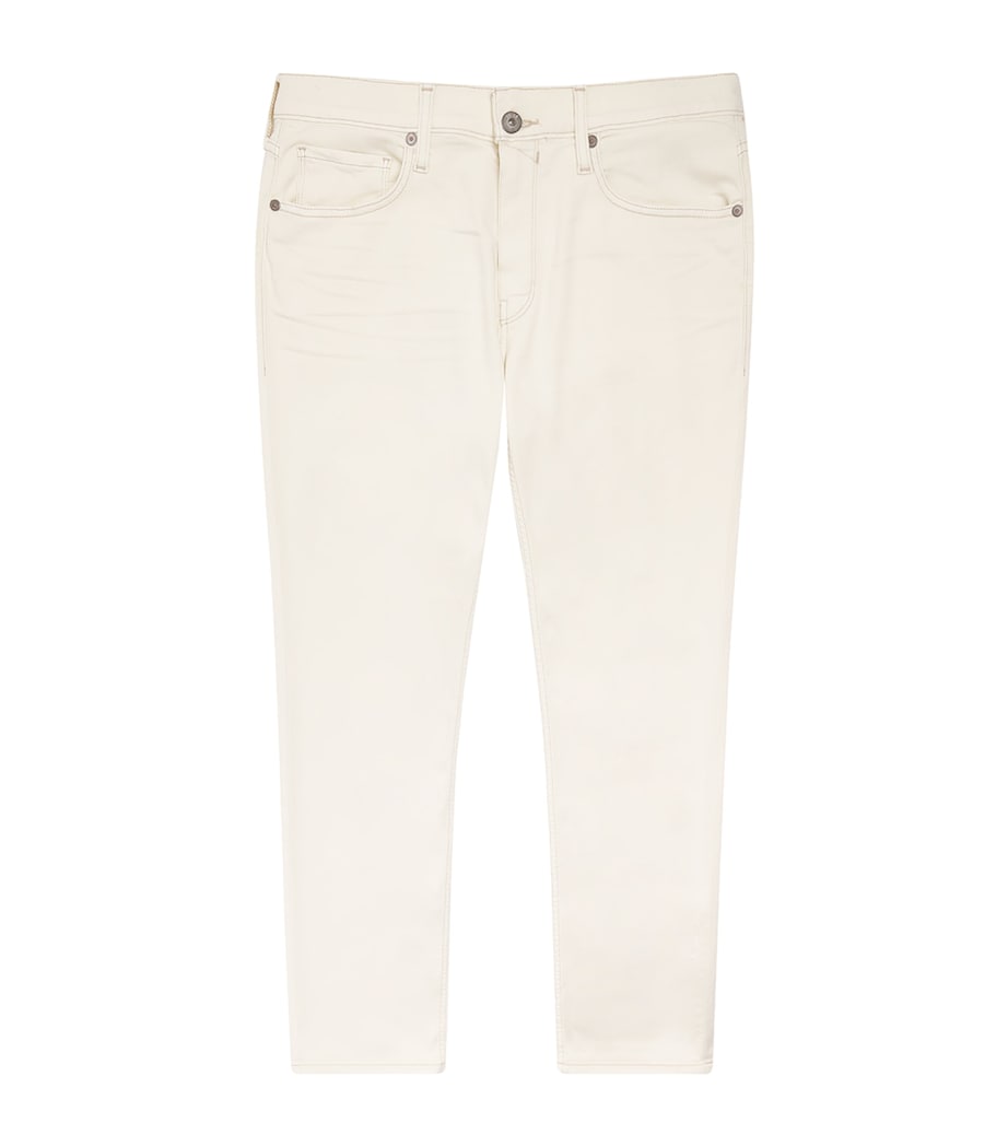 PAIGE Mens Federal Slim Jeans Rice Water Image 1