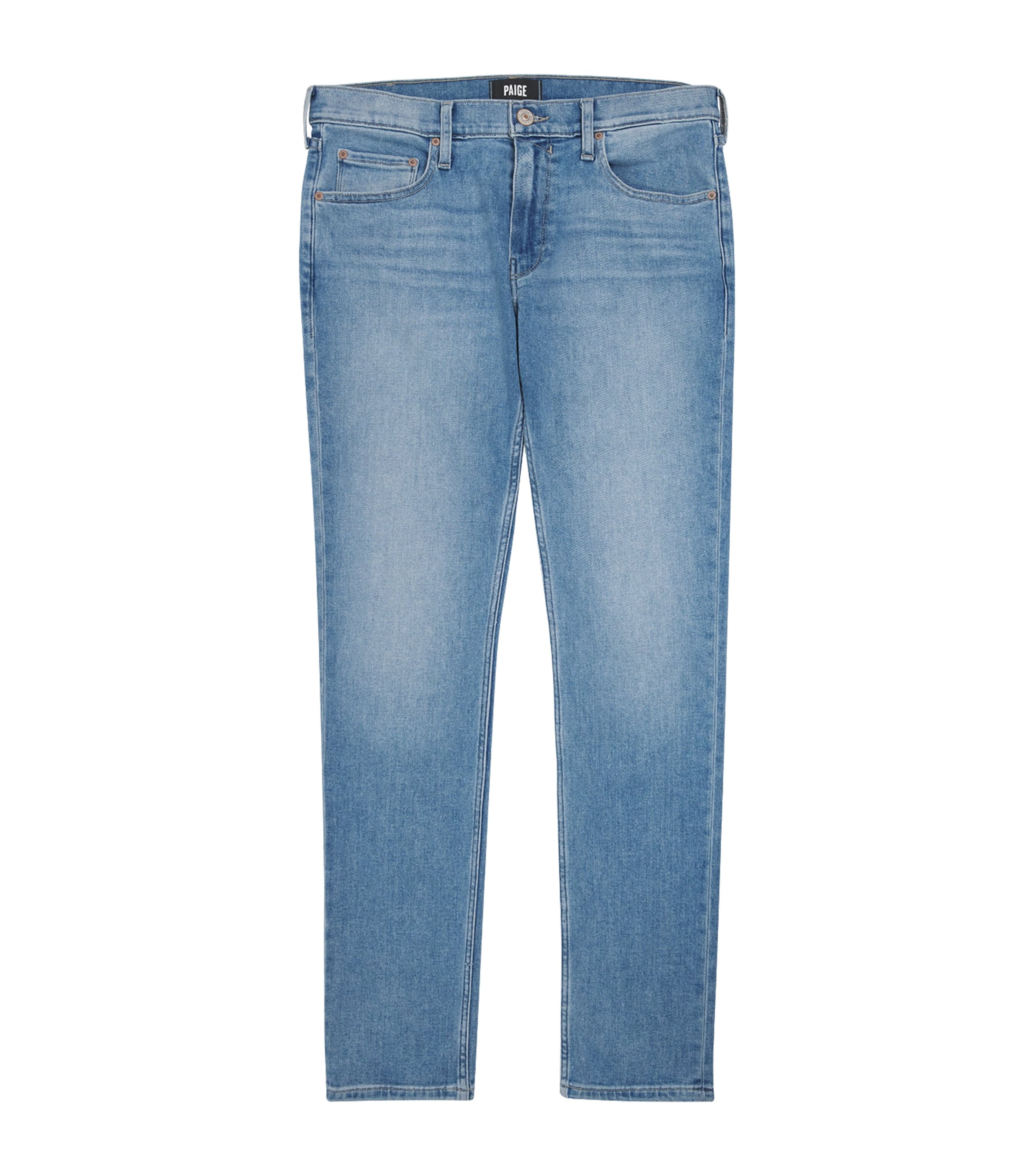 PAIGE Mens Vintage Lennox Slim Jeans Emberton Image 1