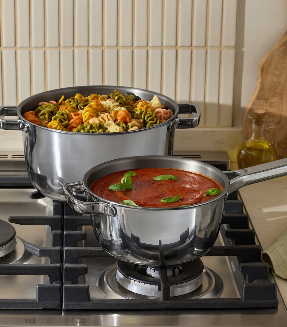 OUR PLACE Titanium Pro Cookware Set Chrome Image 7