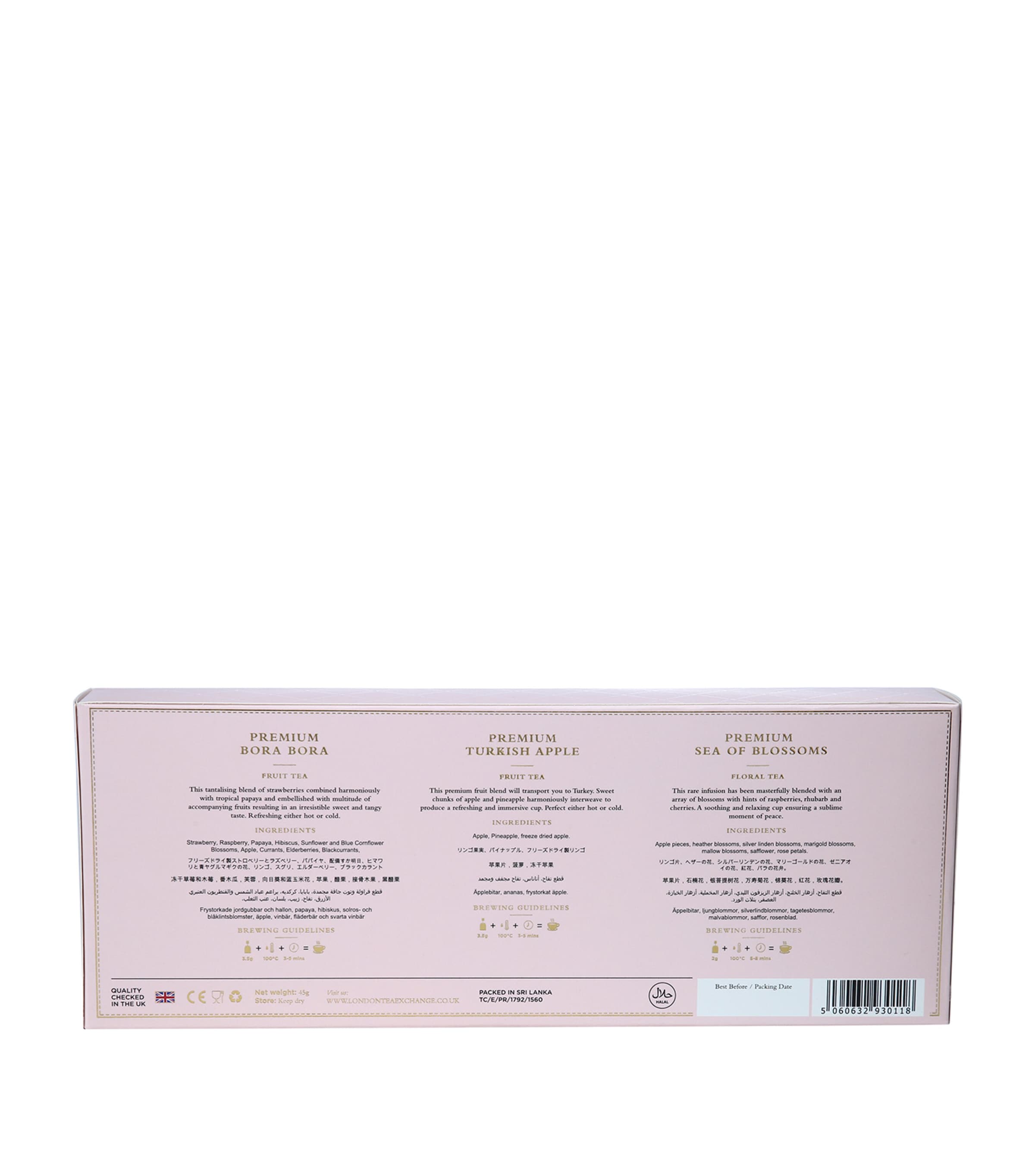 London Tea Exchange Wild Orchard Collection (15 Tea Bags) Image 2