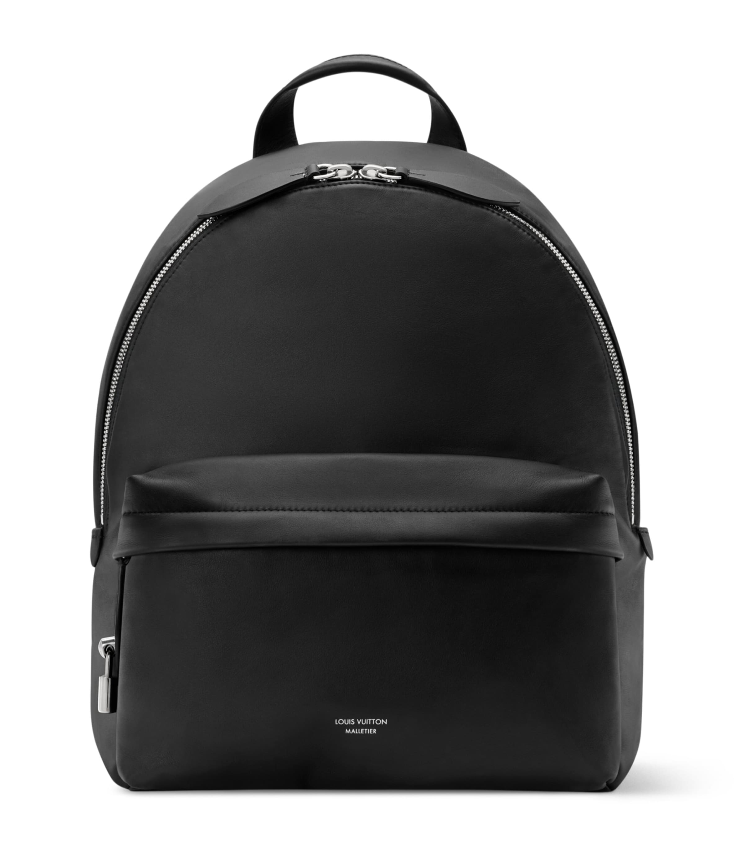 LOUIS VUITTON Black Calfskin Track MM Backpack | Harrods UK