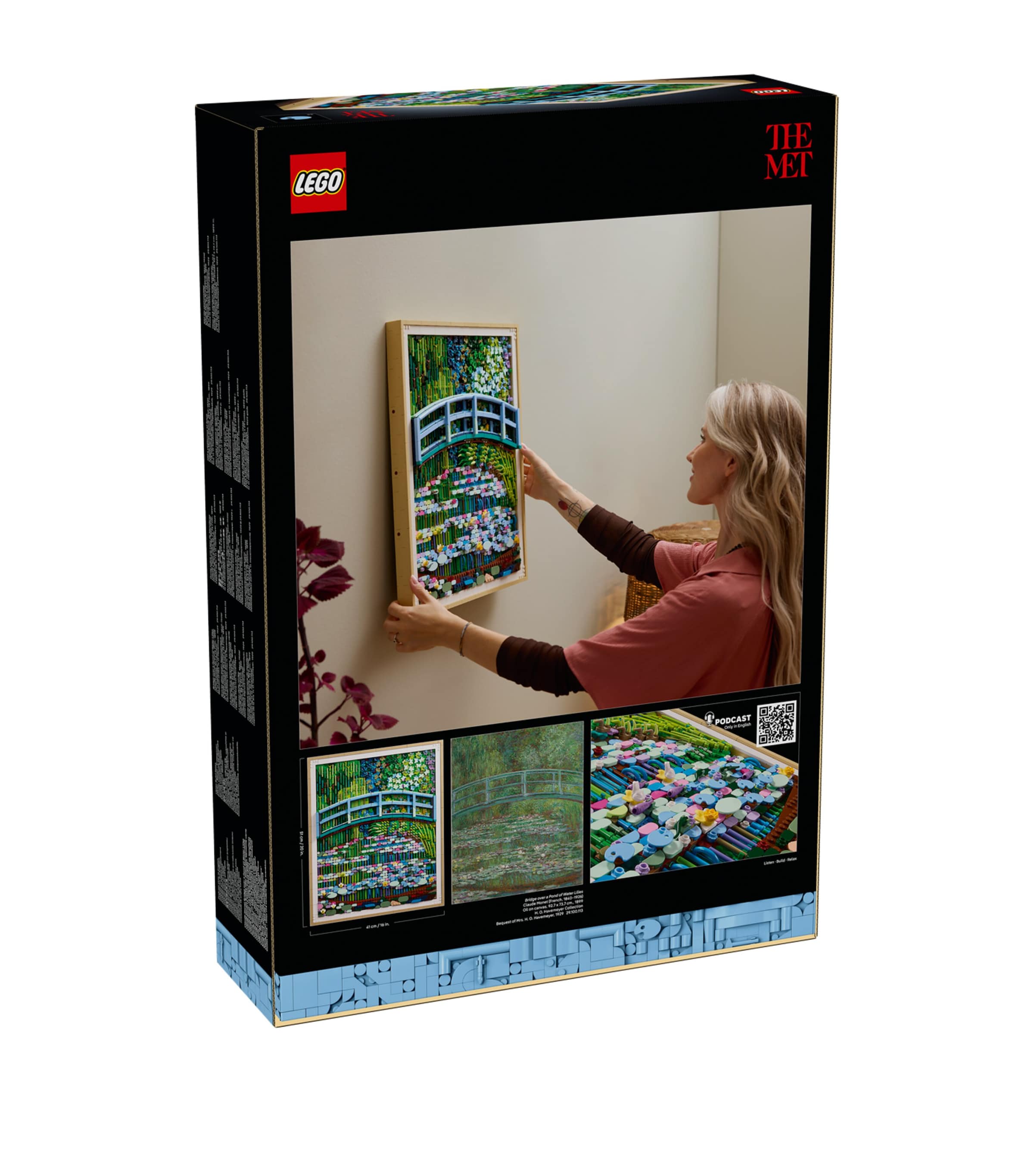 Lego Art Claude Monet – Bridge over a Pond of Water Lilies 31220 Image 2