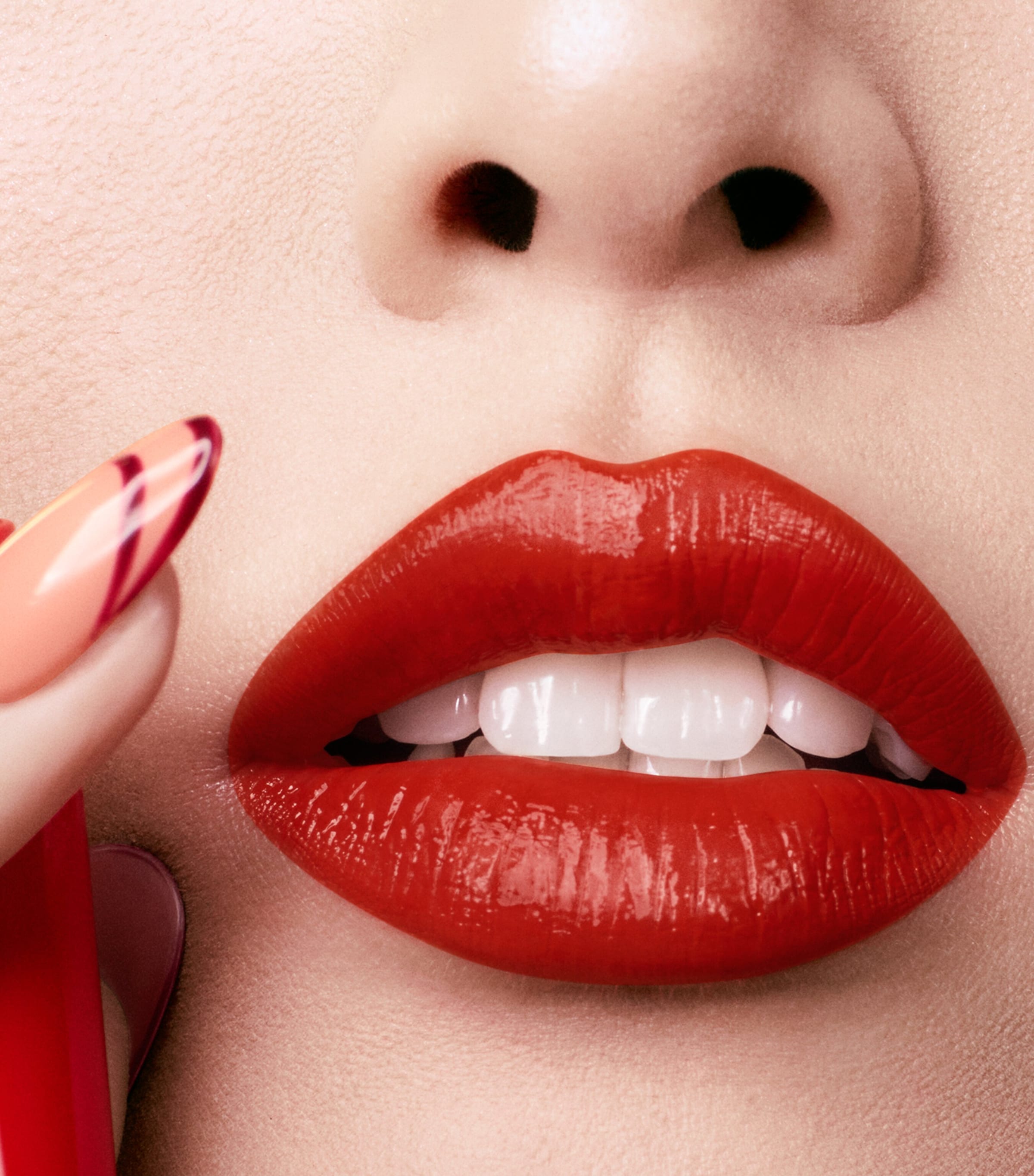 Christian Louboutin Rouge Stiletto Glossy Shine Lipstick Rodeotomato Image 2