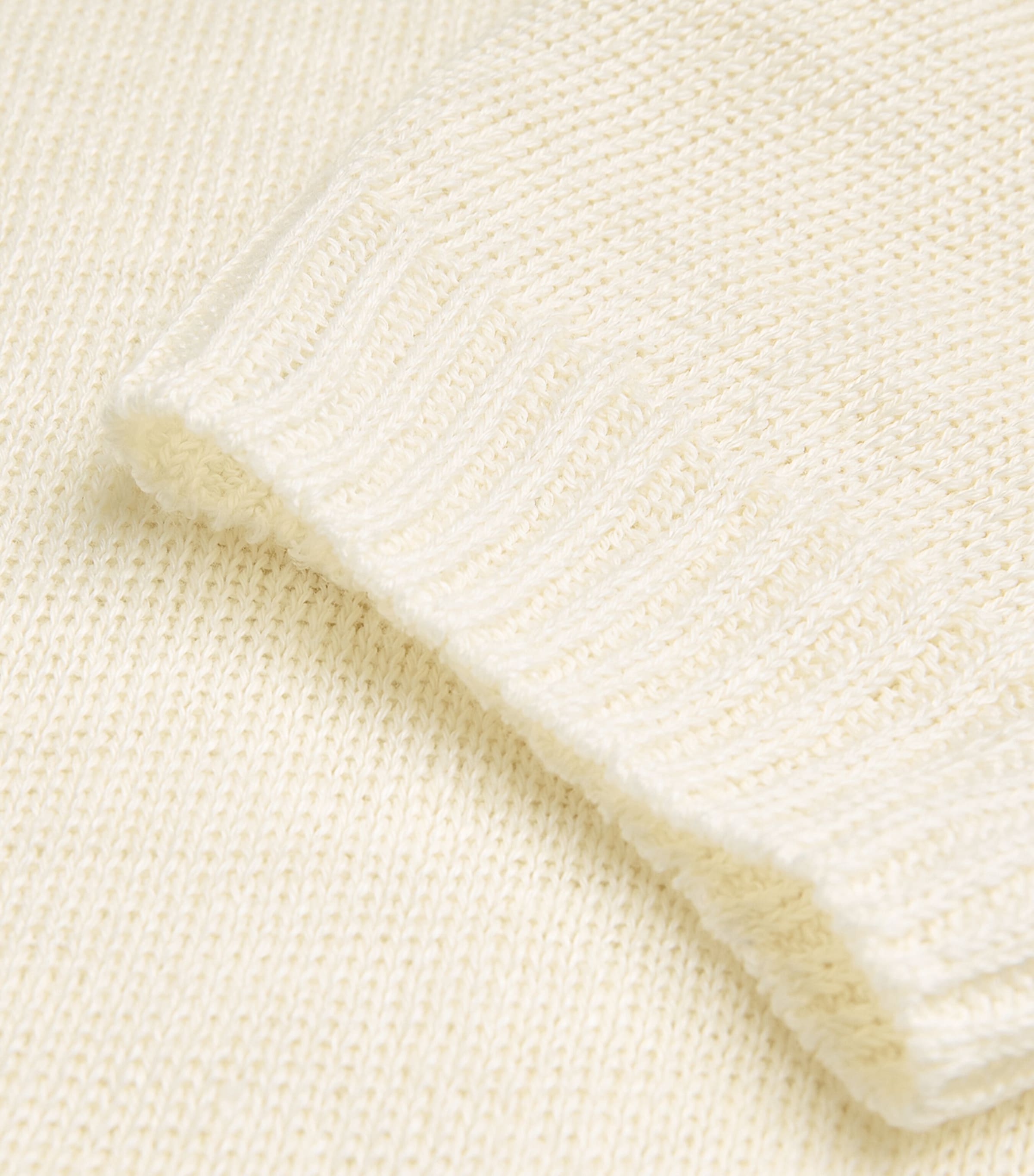 Linen Sweater WHITE Image 5