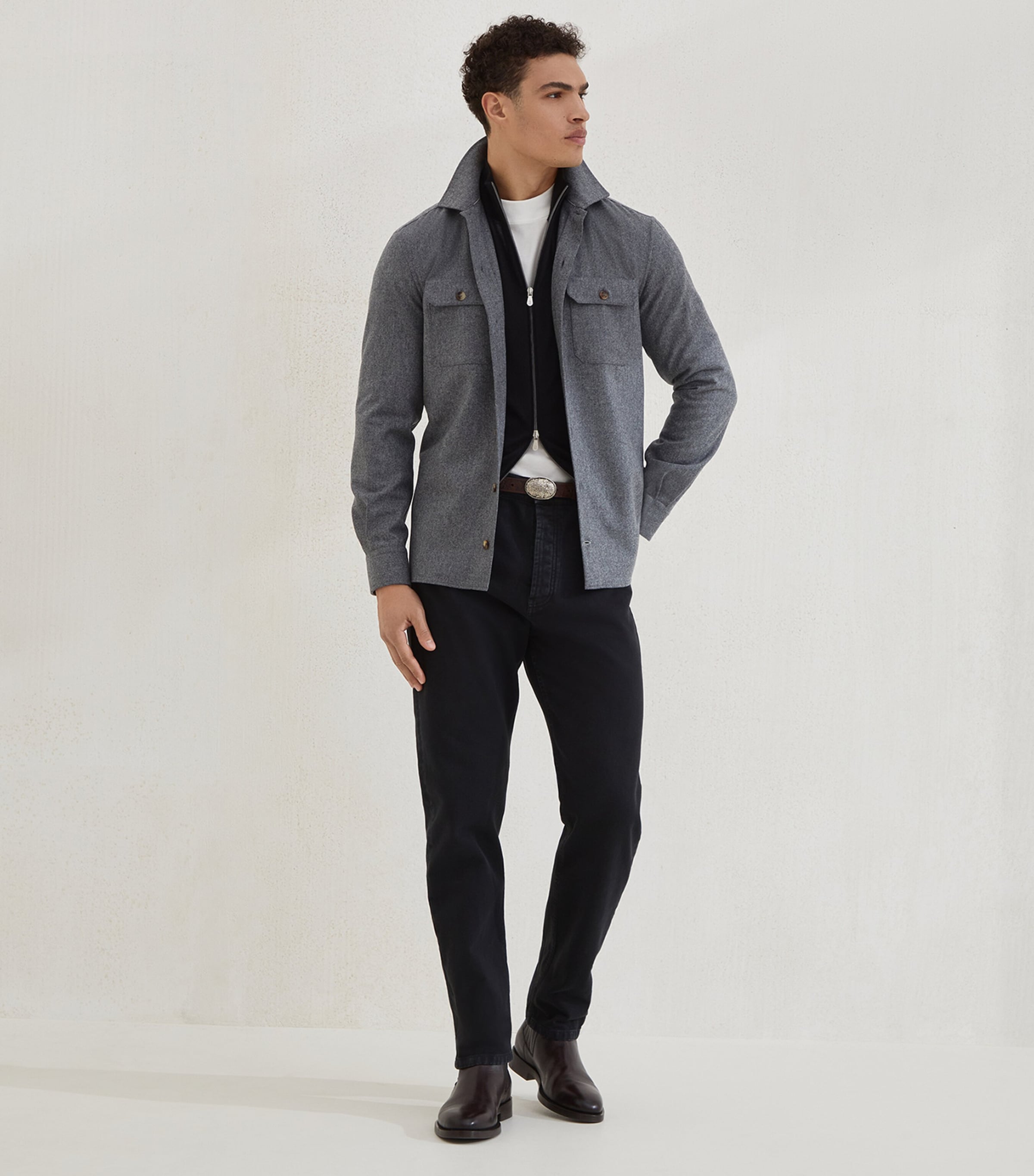 Cashmere-Silk Cardigan CH101 Image 4