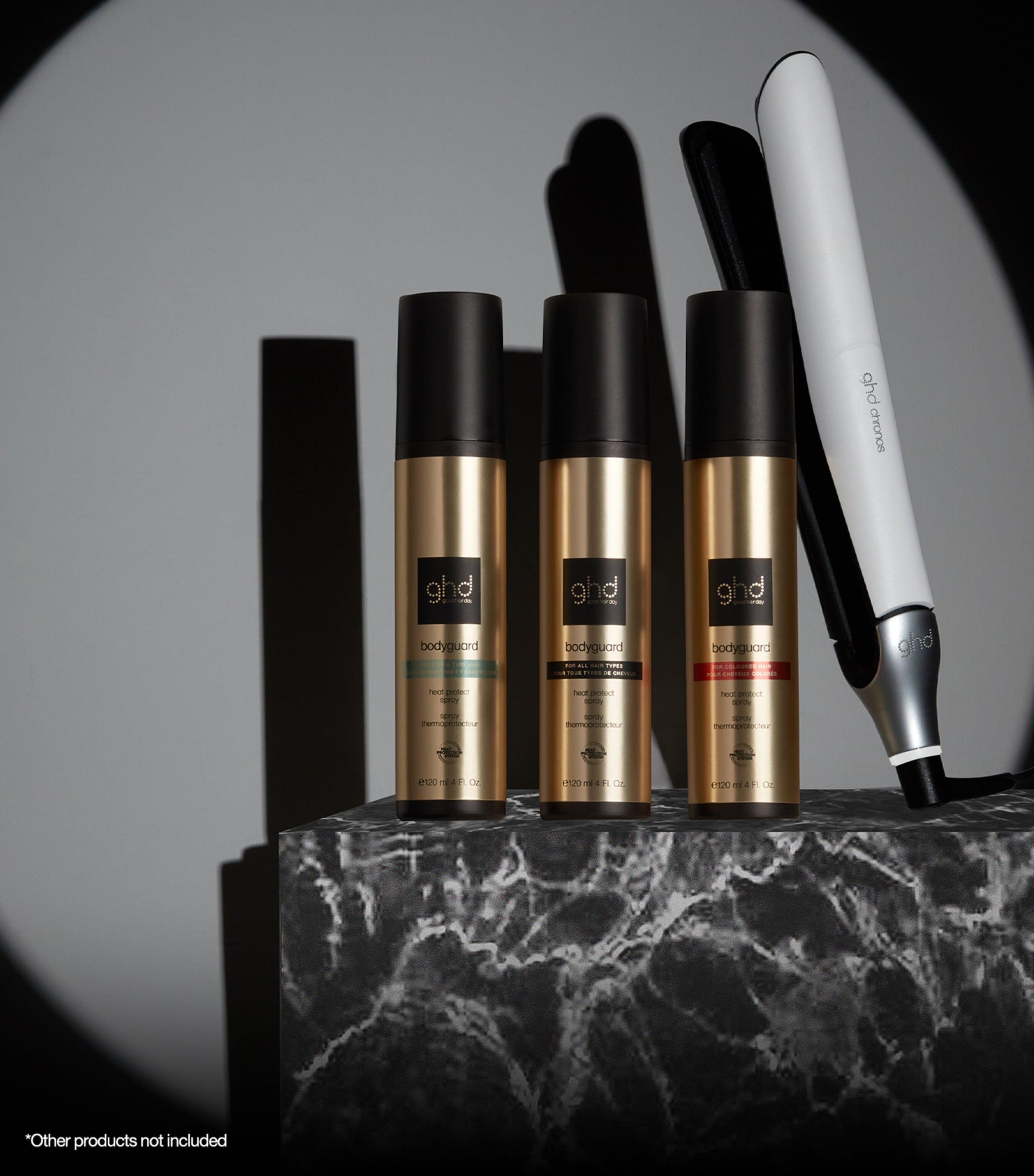 Bodyguard Heat Protectant Spray for Coloured Hair (120ml) NO COLOUR Image 4