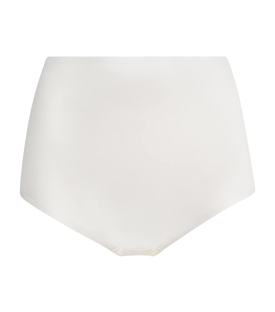 Satin Shaping Briefs - Light Control LINEN Image 1
