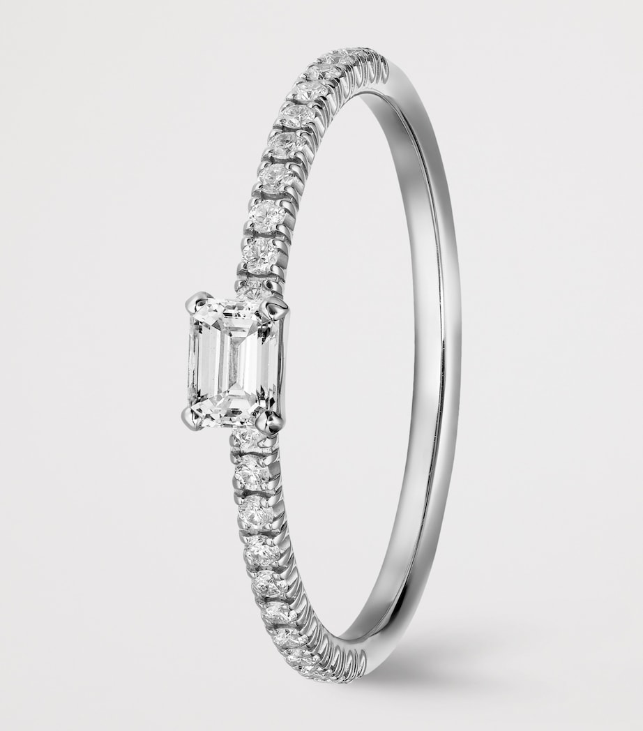 Cartier White Gold and Diamond Etincelle de Cartier Ring White Gold Image 9