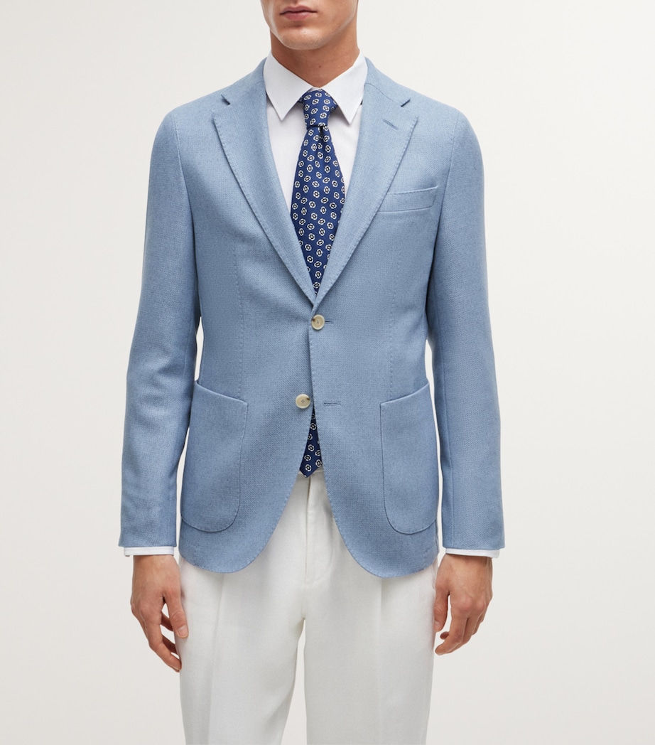 Virgin Wool-Cashmere Slim Blazer 460 Image 3