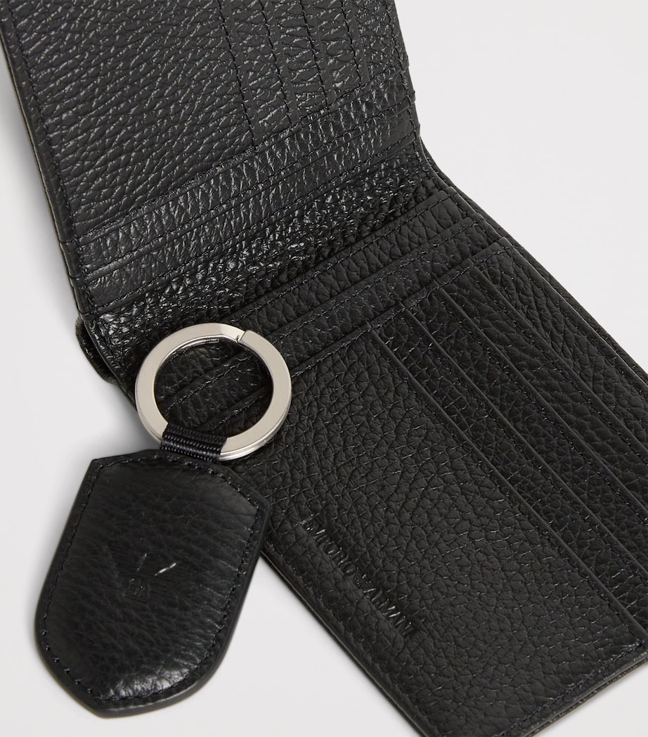 Leather Bifold Wallet and Keyring Set 80001 Image 3