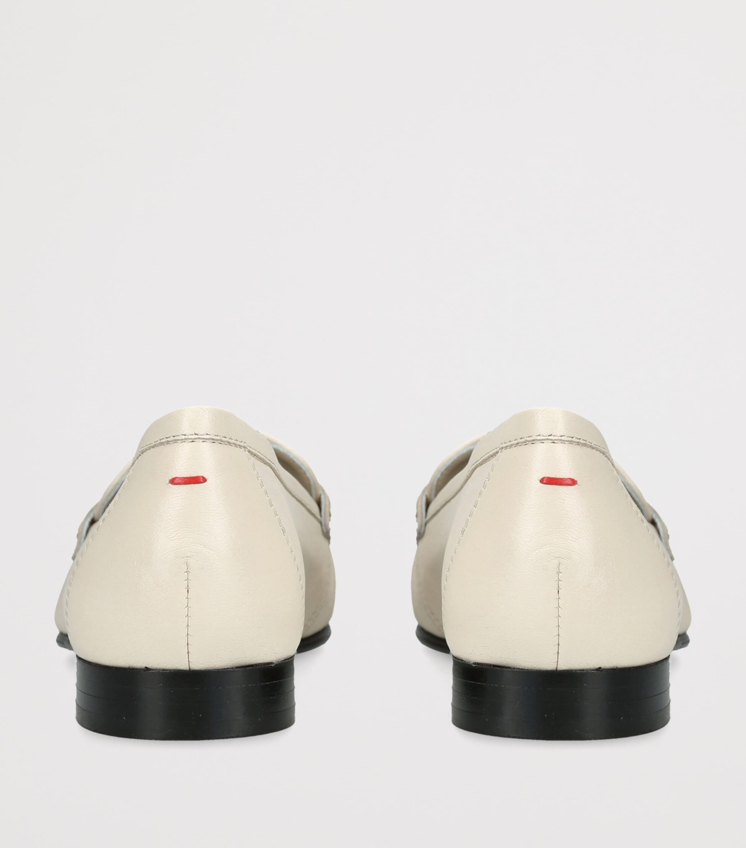 aeyde Leather Aldous Loafer Cream Image 4