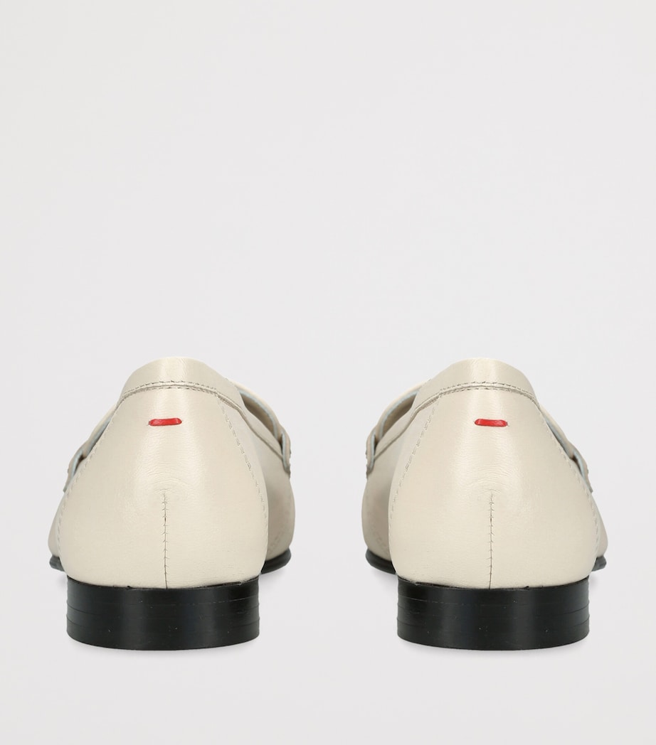 aeyde Leather Aldous Loafer Cream Image 4