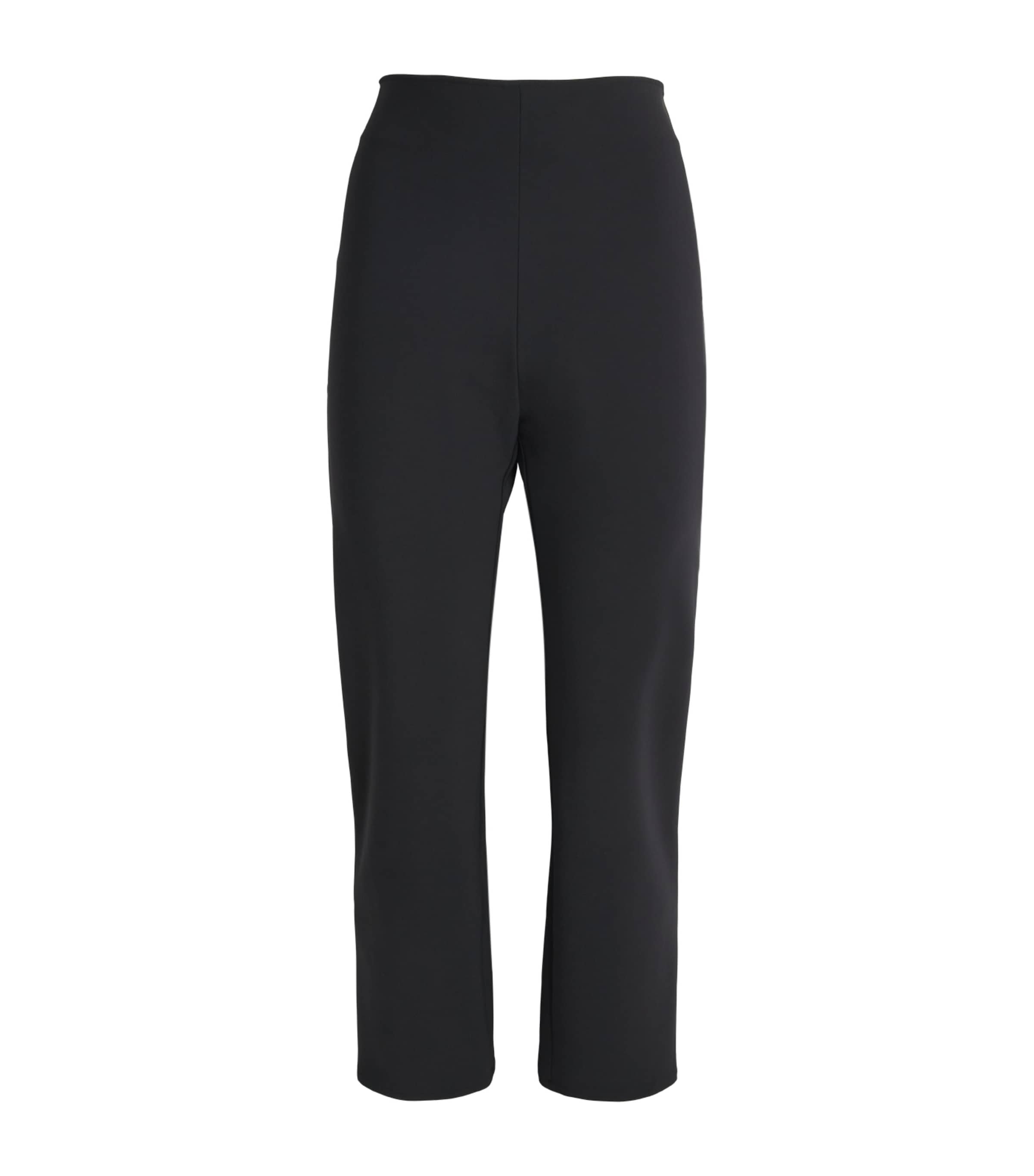 Róhe Scuba Cigarette Tailored Trousers Black