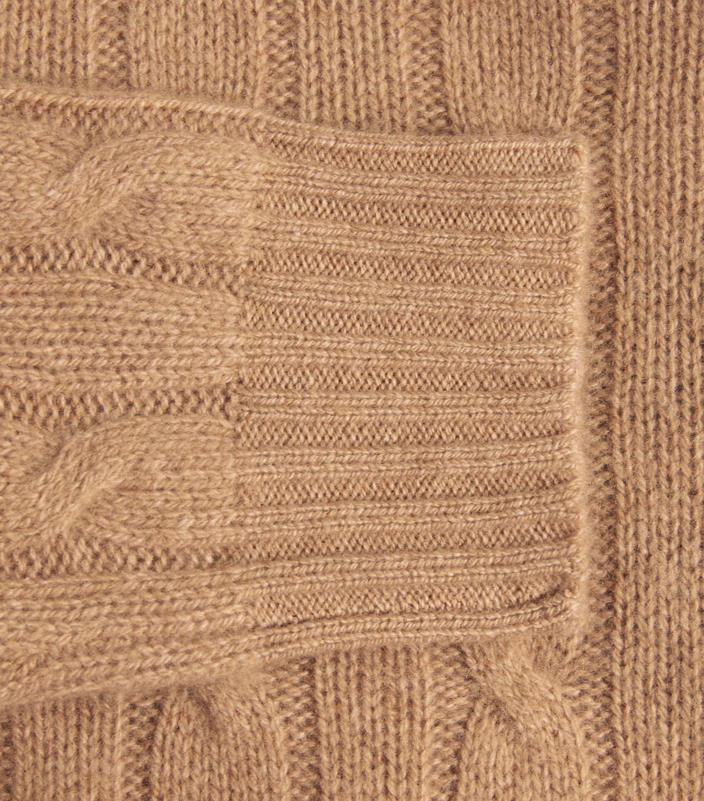 Cashmere Cable-Knit Sweater COLECTN CAMEL MELANG Image 5
