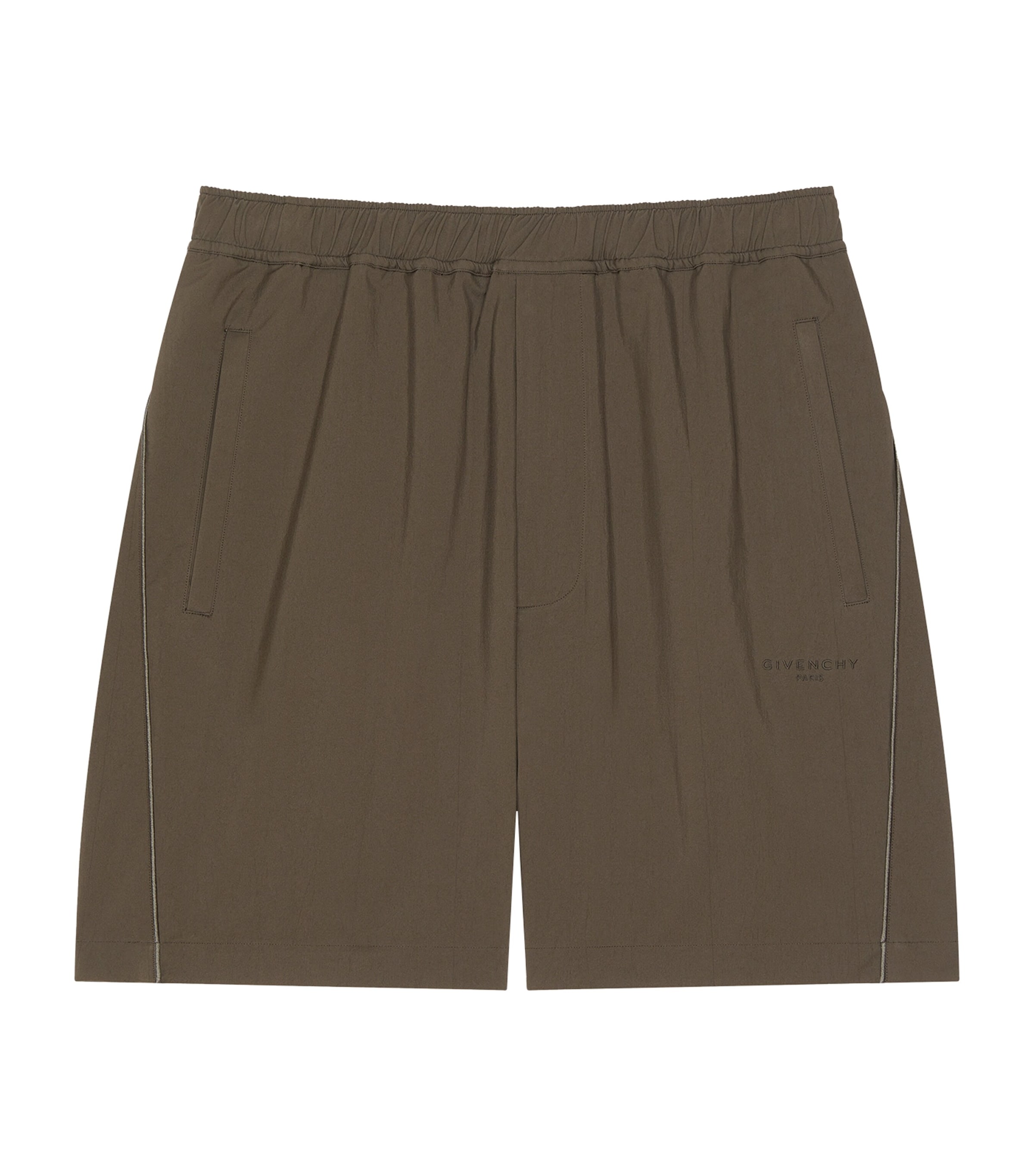 Givenchy Mens Elasticated Couture Seam Shorts Image 1