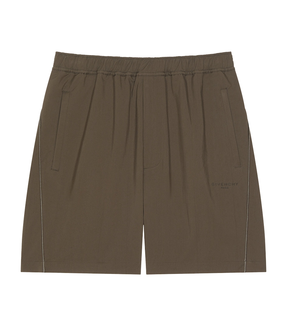 Givenchy Mens Elasticated Couture Seam Shorts Image 1