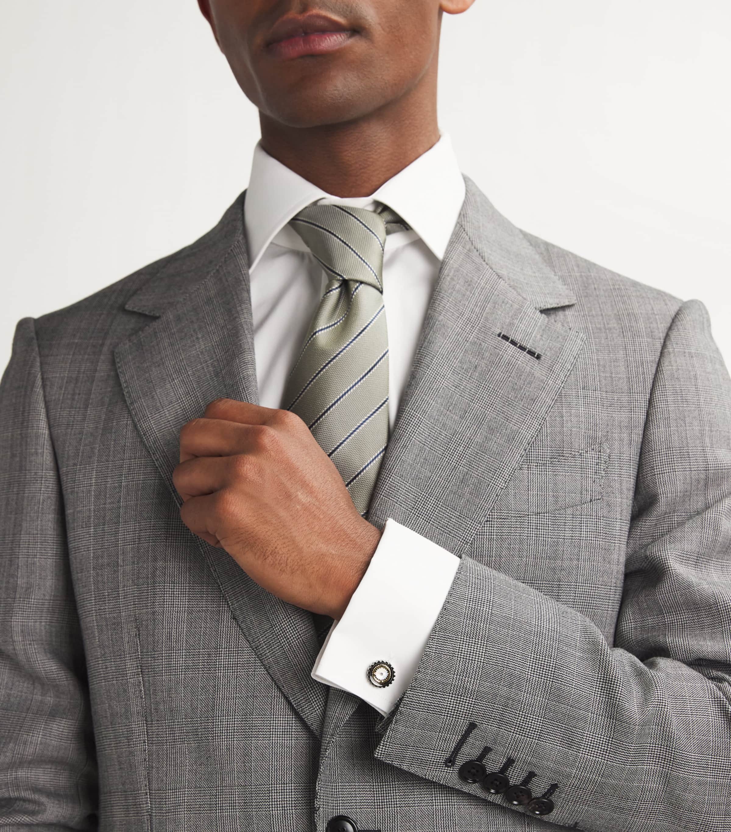 Rotare Gear Cufflinks SILVER Image 2