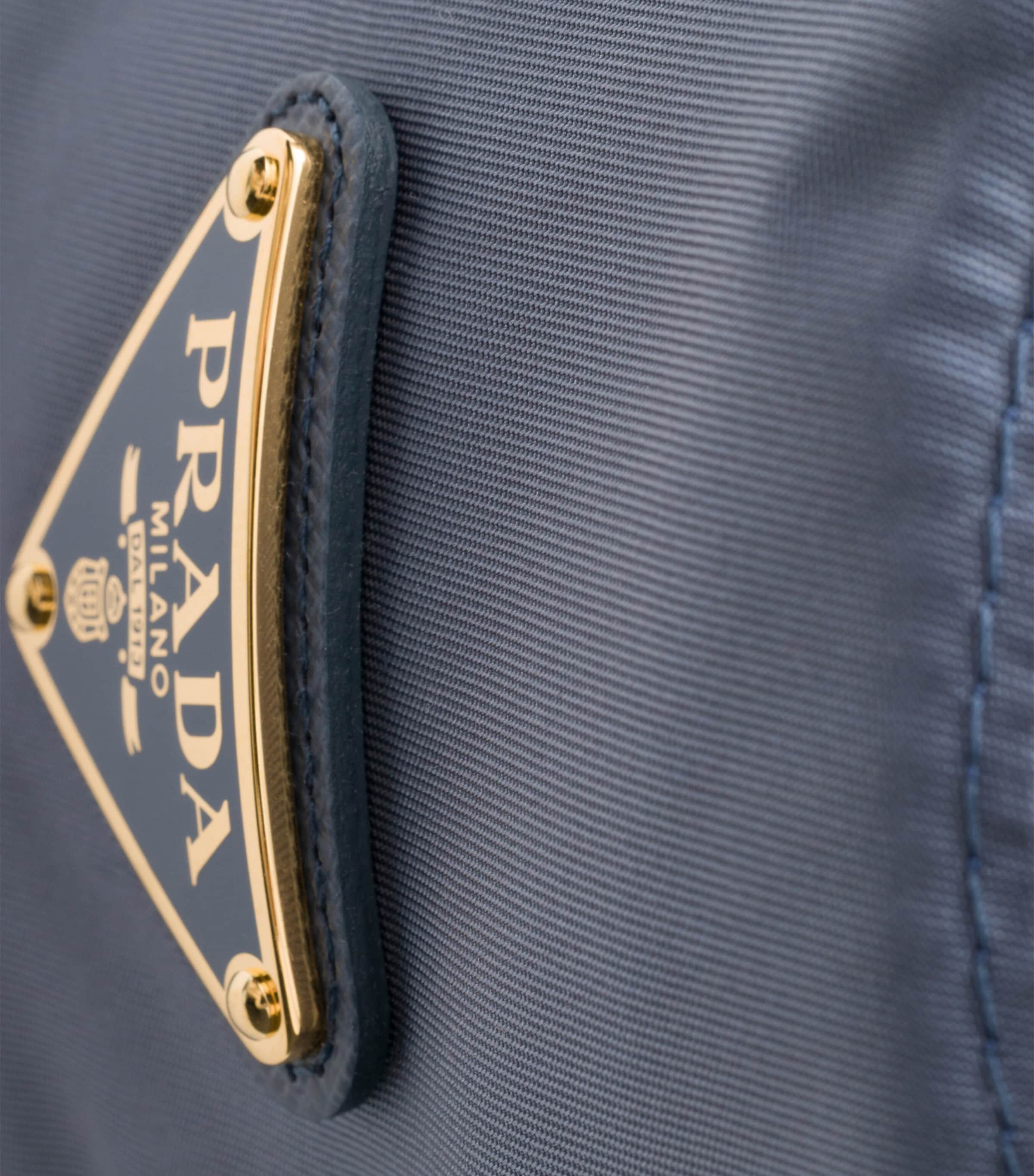 Prada Re-Nylon Bucket Hat Blue Image 3