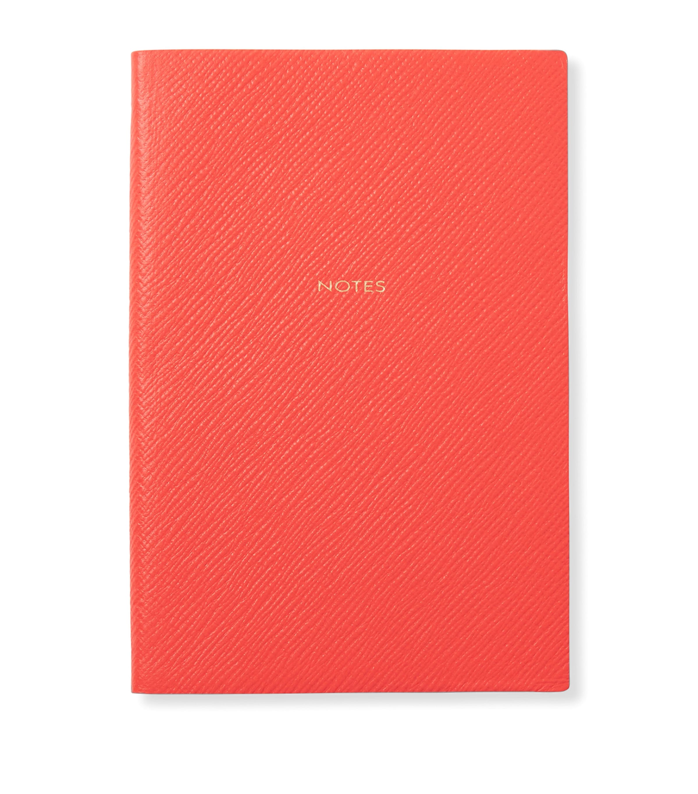 Smythson Leather Notes Chelsea Notebook In Pink