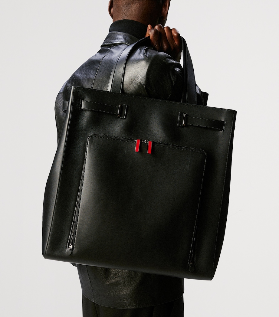 Djanis Leather Tote Bag BK01 Image 2