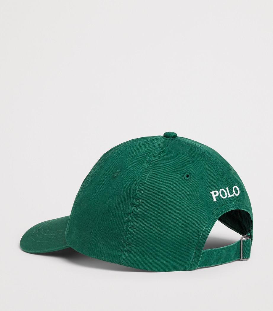 Polo Ralph Lauren Cotton Logo Baseball Cap New Forest Image 3