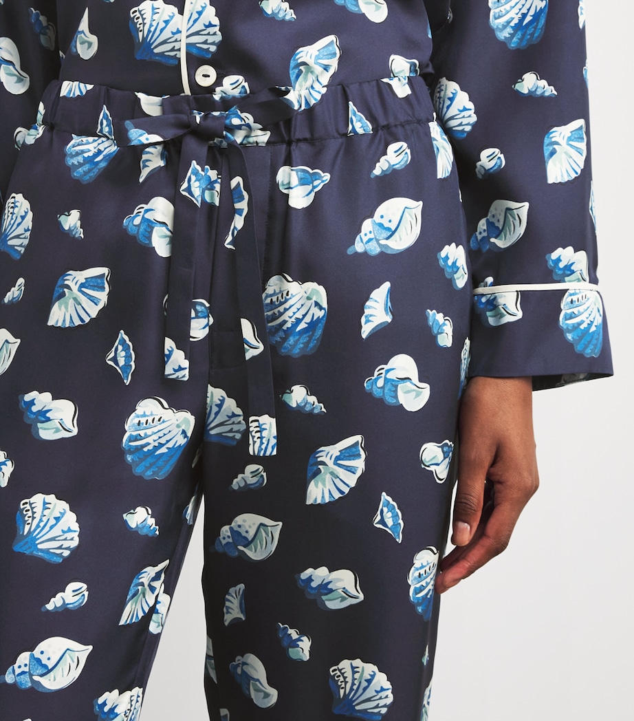 Silk Yves Nautilus Pyjama Set NAUTILUS Image 6