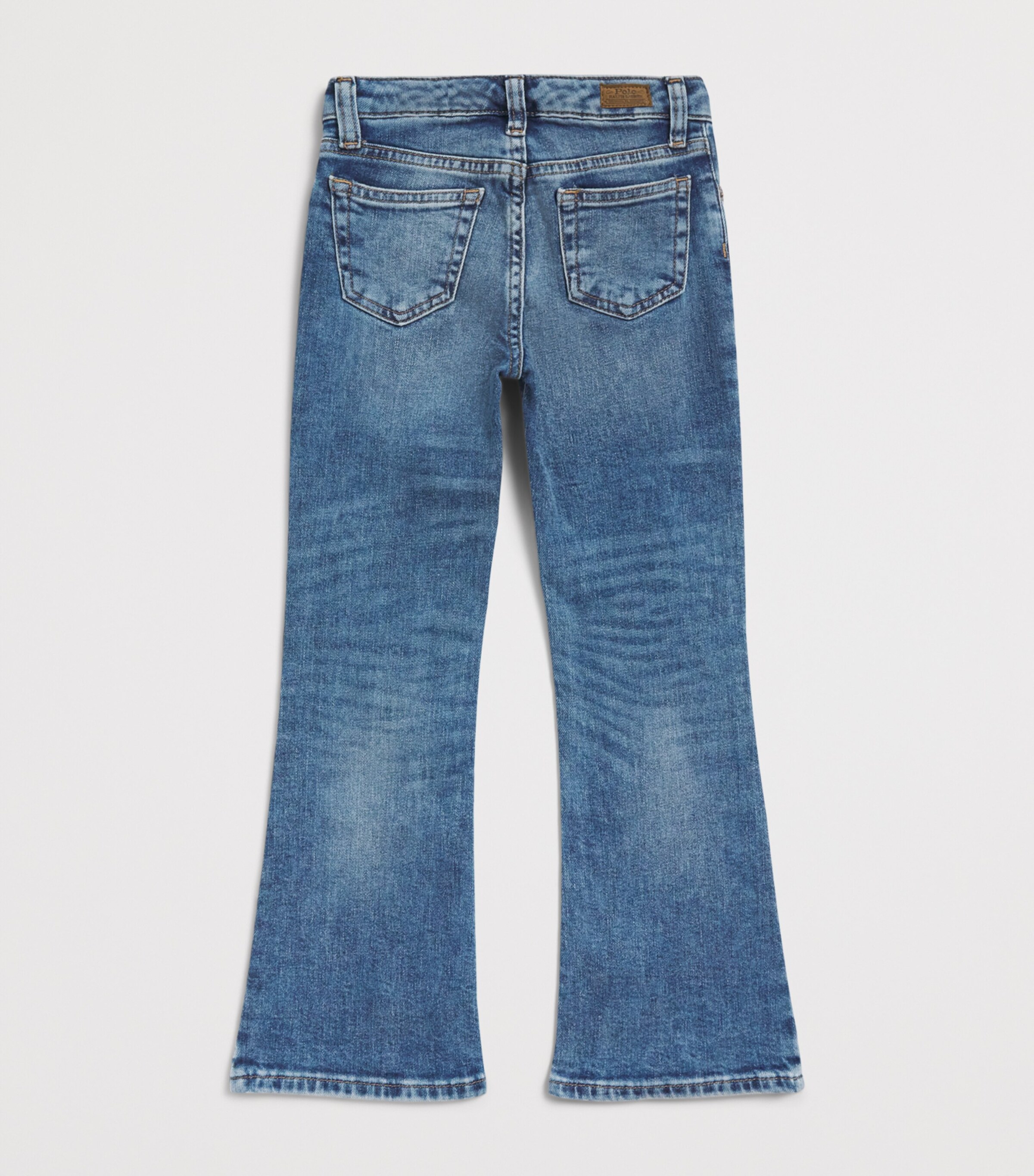 Ralph Lauren Kids Flared Jeans (2-6.5 Years) Kindal Wash Image 2