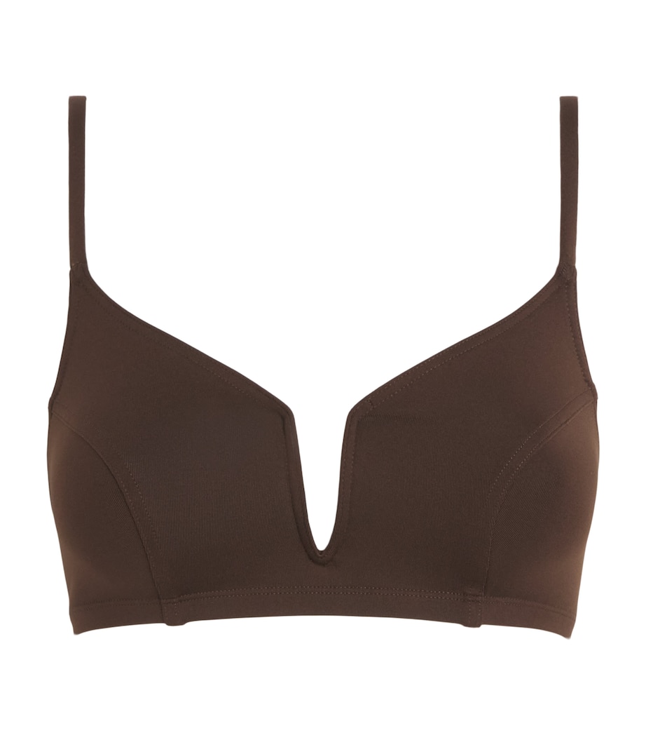 Eres Womens Elancée Bikini Top Chocolat Noir Image 1